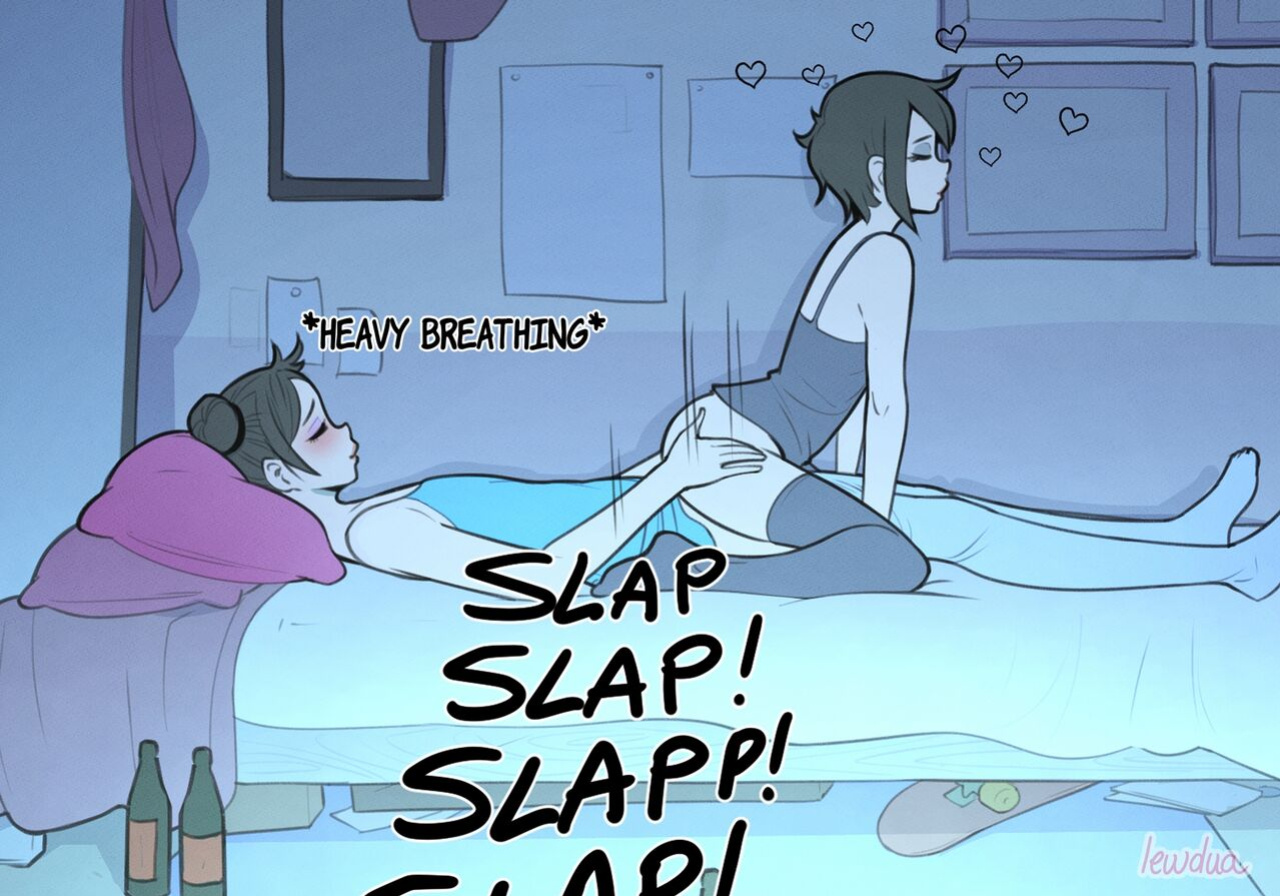 [Lewdua] Alice and Alison Playing Games with the Secret Lover at Night