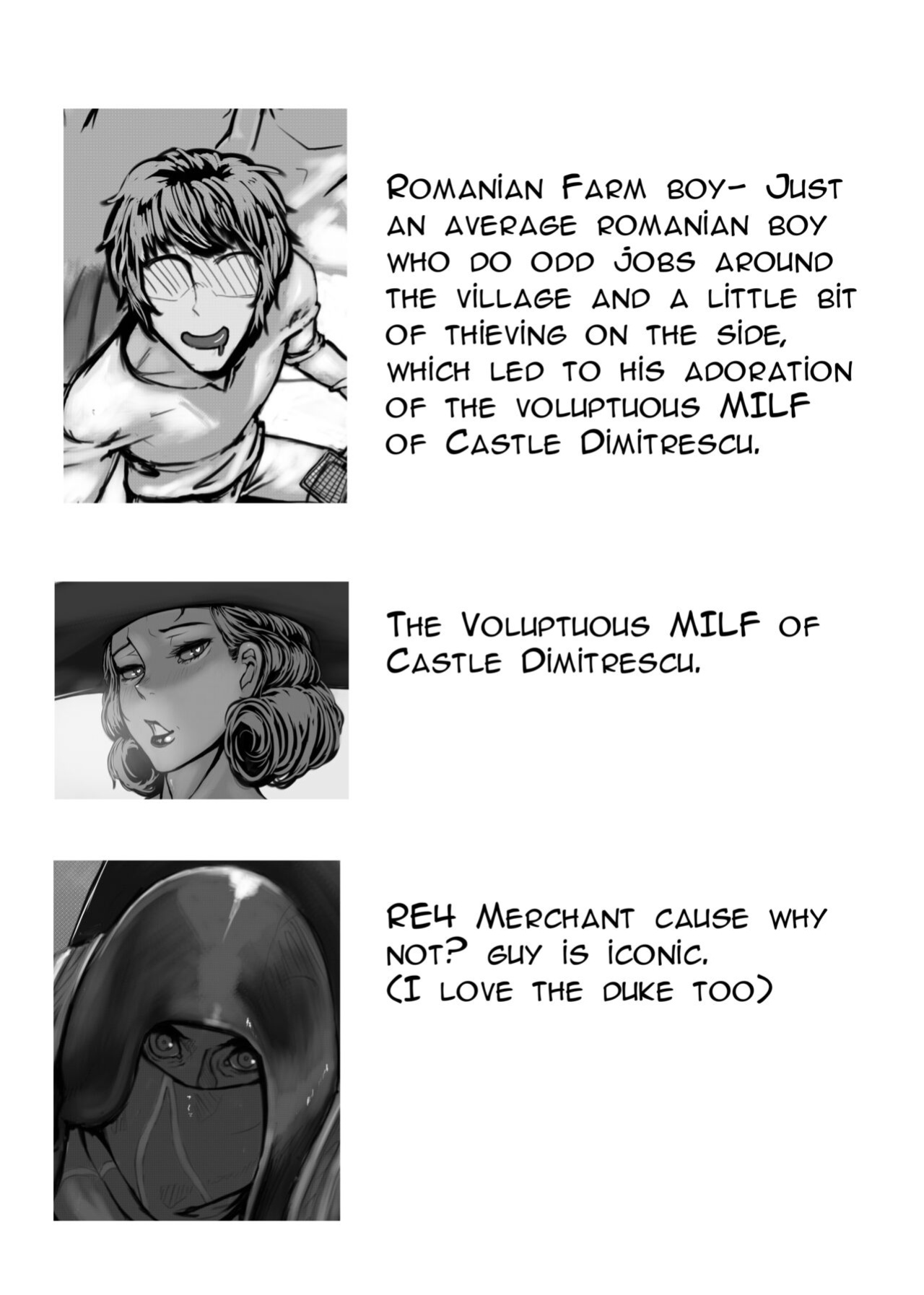 [Hachujuu] Dominating Lady Dimitrescu (Resident Evil)