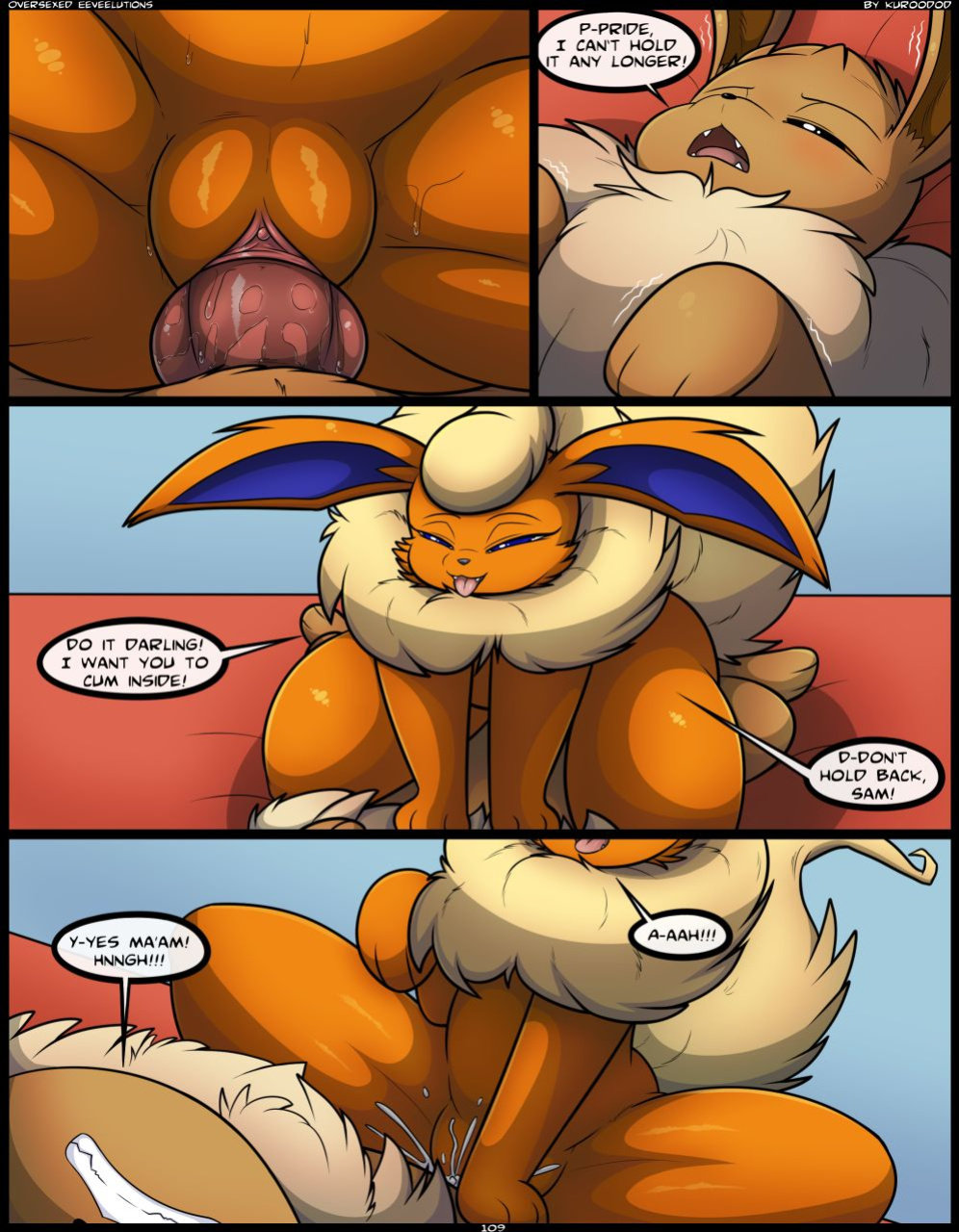 [Kuroodod] Oversexed Eeveelutions Vol. 3 (Pokémon)