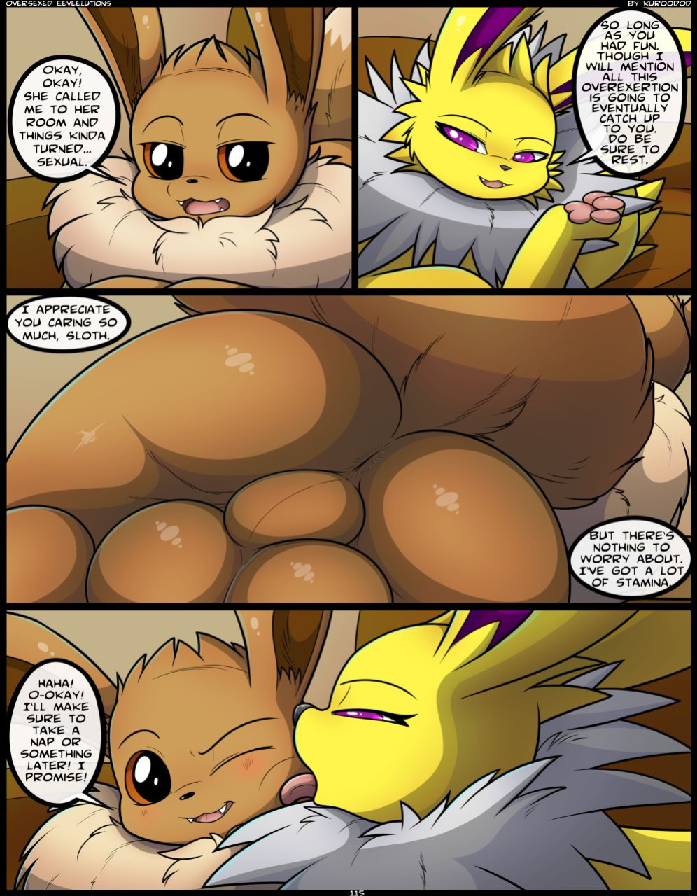 [Kuroodod] Oversexed Eeveelutions Vol. 3 (Pokémon)