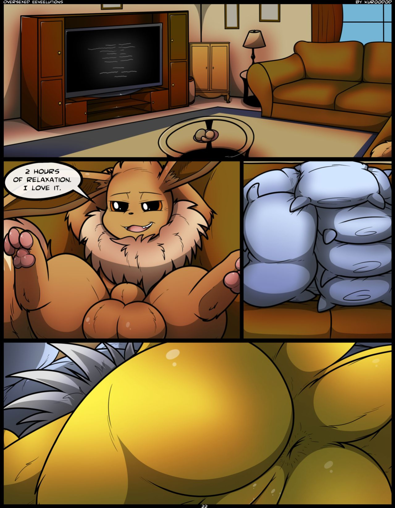 [Kuroodod] Oversexed Eeveelutions Vol. 1 (Pokémon)