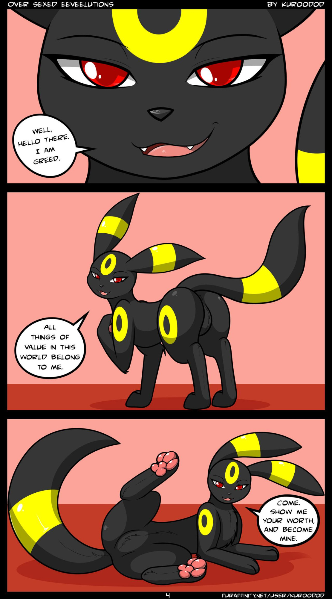 [Kuroodod] Oversexed Eeveelutions Vol. 1 (Pokémon)