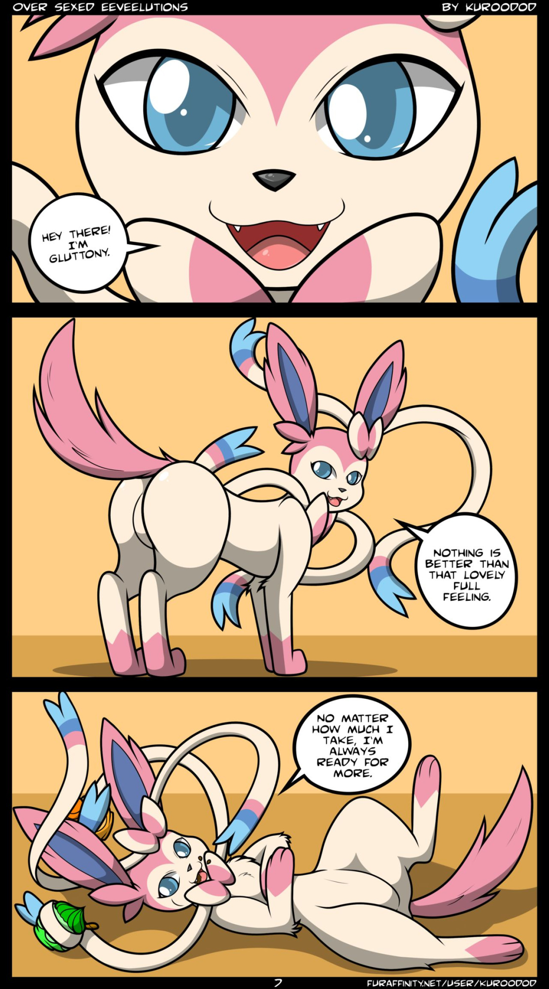 [Kuroodod] Oversexed Eeveelutions Vol. 1 (Pokémon)