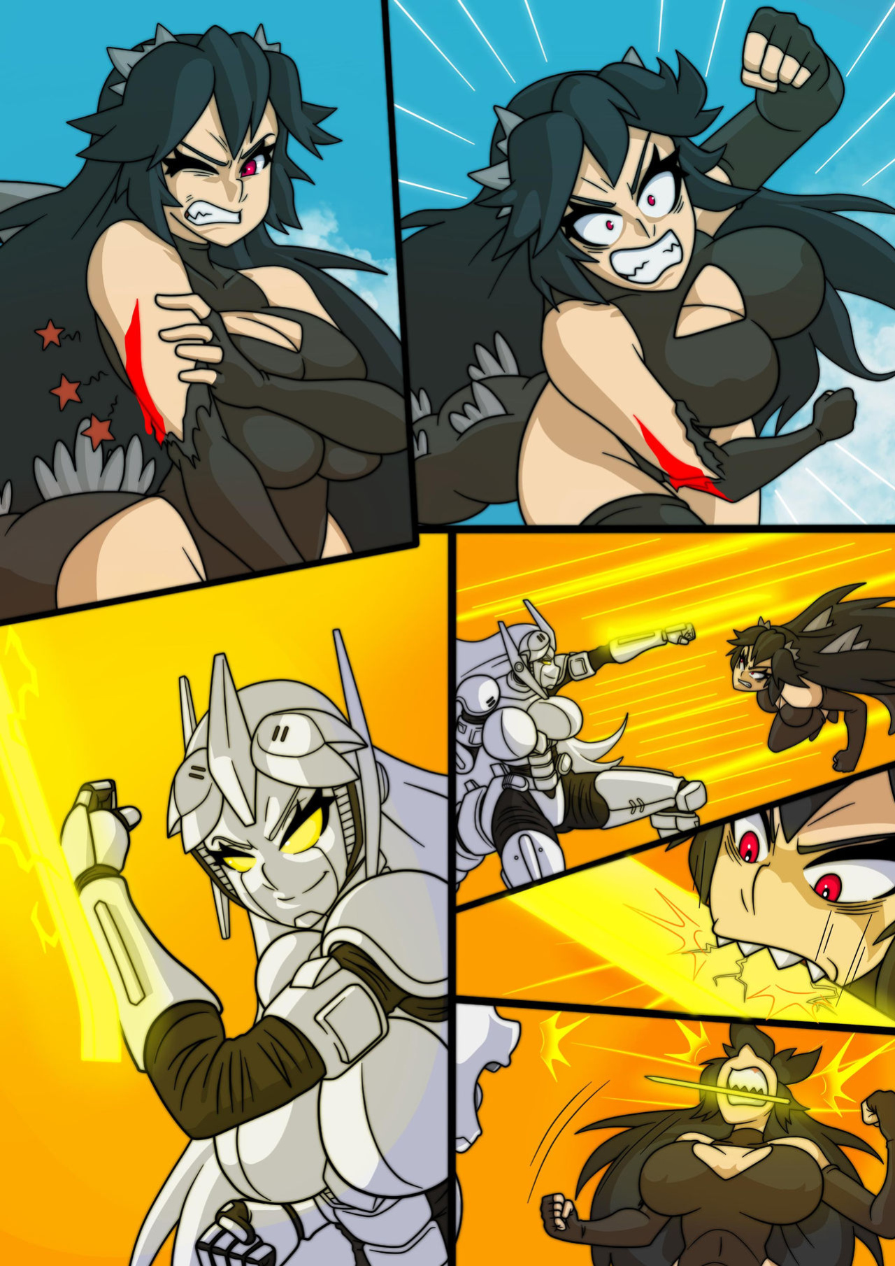[WitchKing00] Kaiju Girls Chapter 6