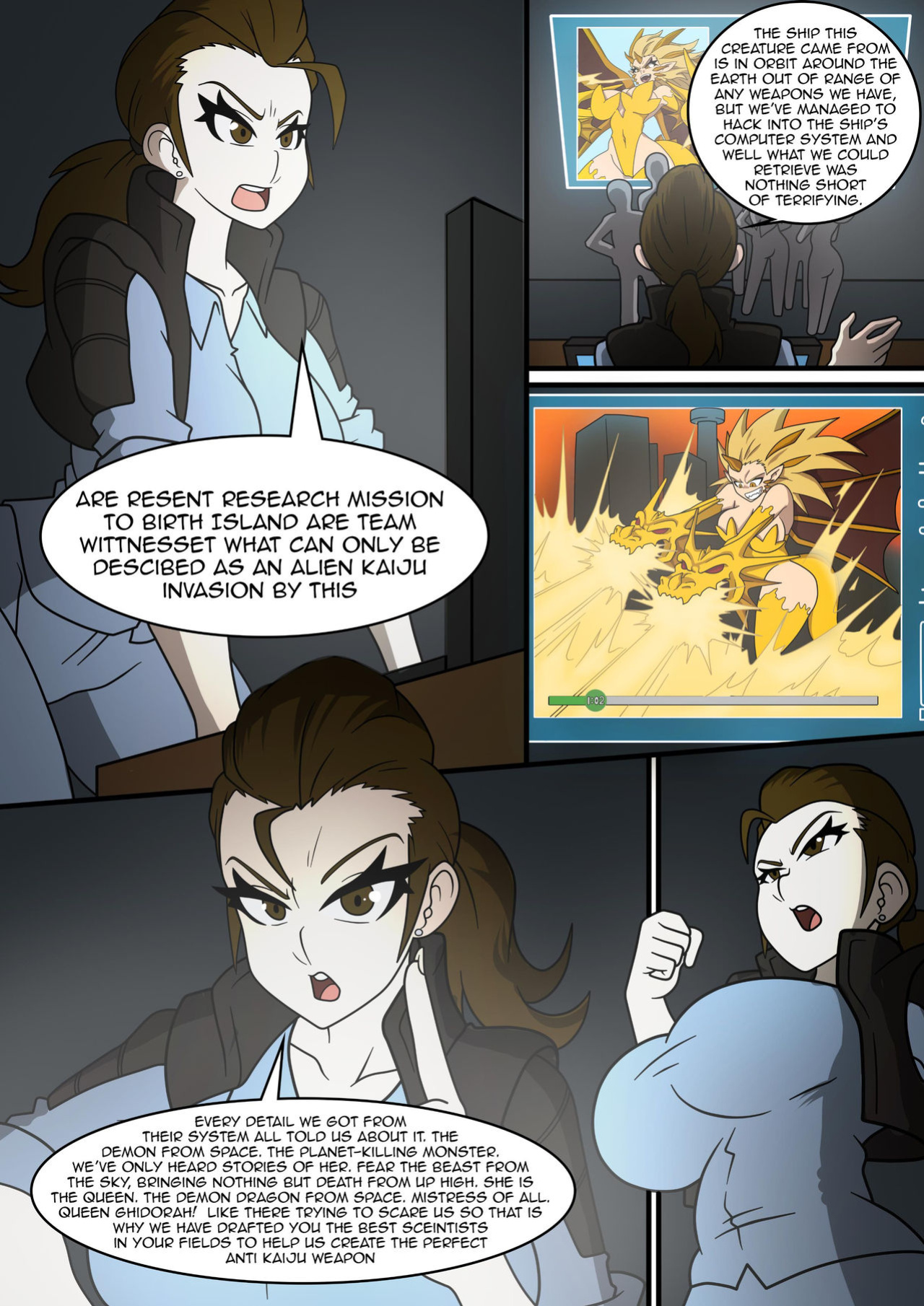 [WitchKing00] Kaiju Girls Chapter 5