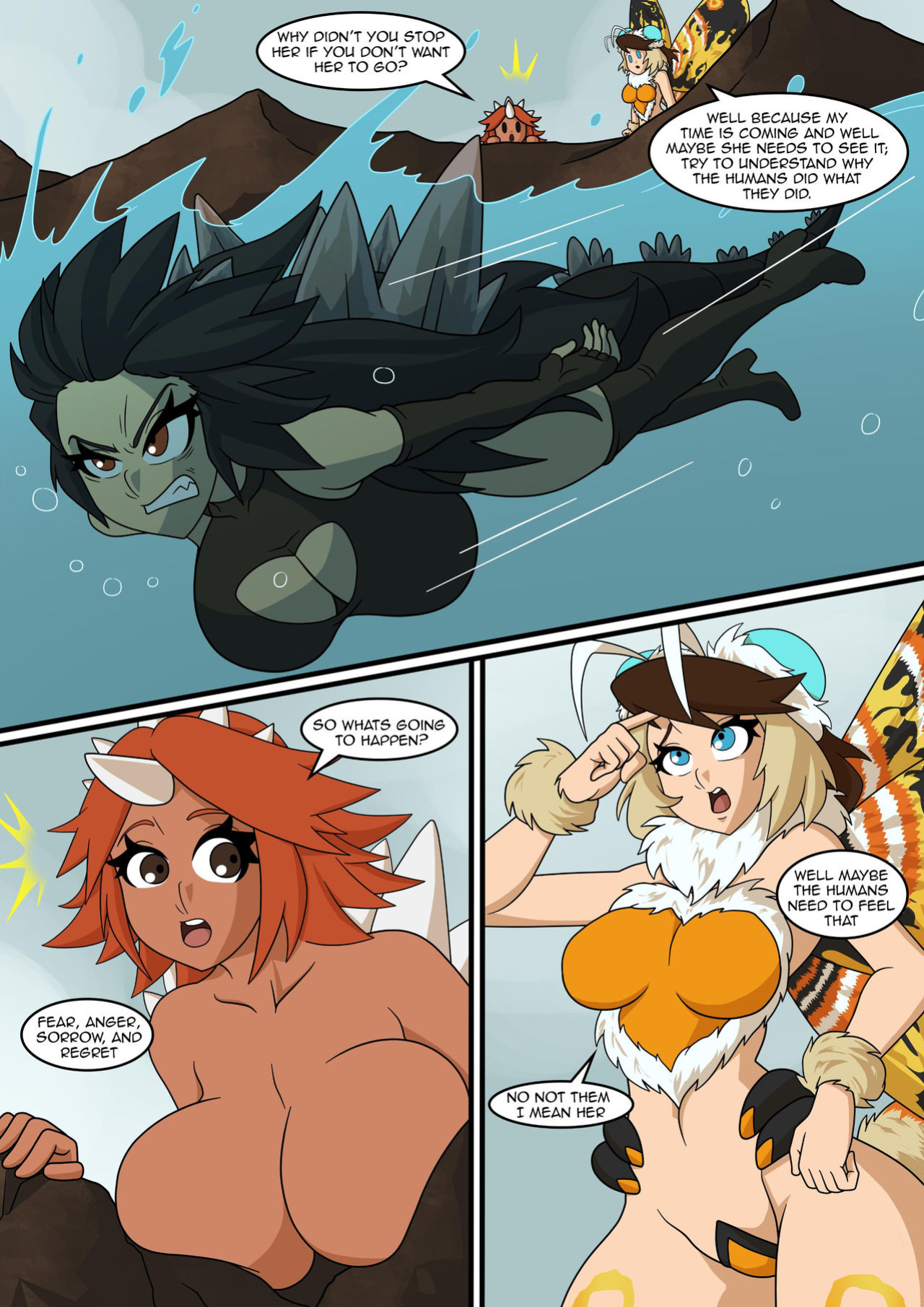 [WitchKing00] Kaiju Girls Chapter 5