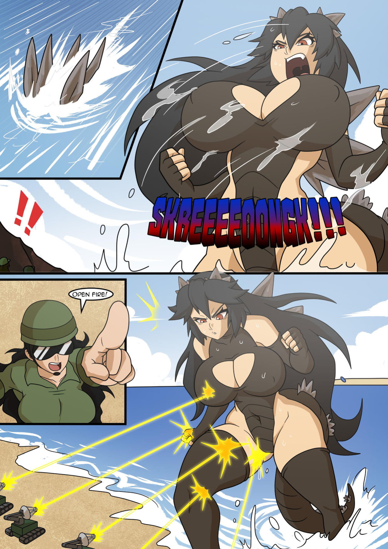 [WitchKing00] Kaiju Girls Chapter 5