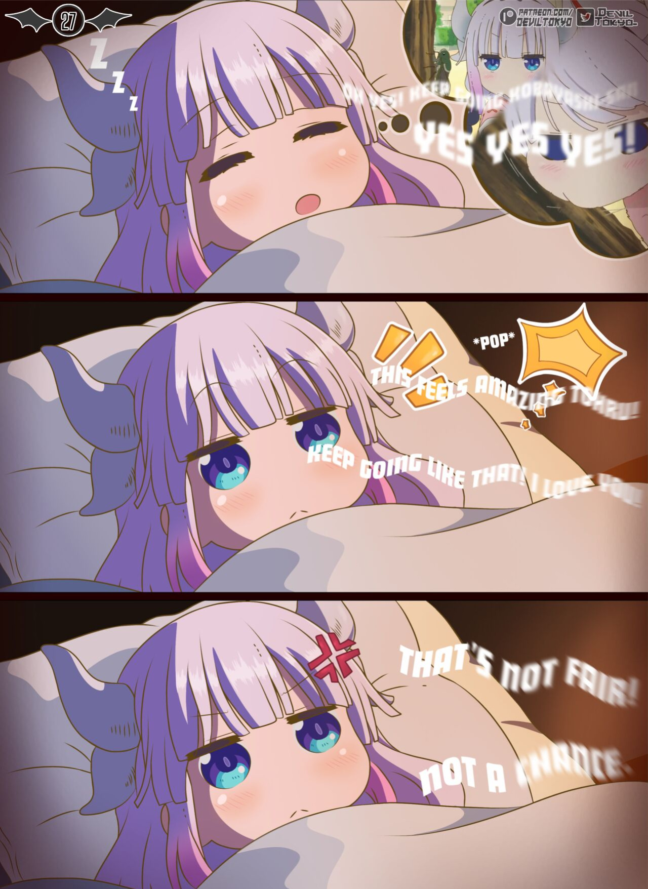 [DevilTokyo] Miss Kobayashi, I'm Obsessed with your Cock