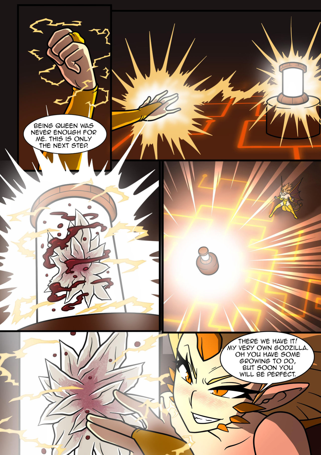 [WitchKing00] Kaiju Girls Chapter 4
