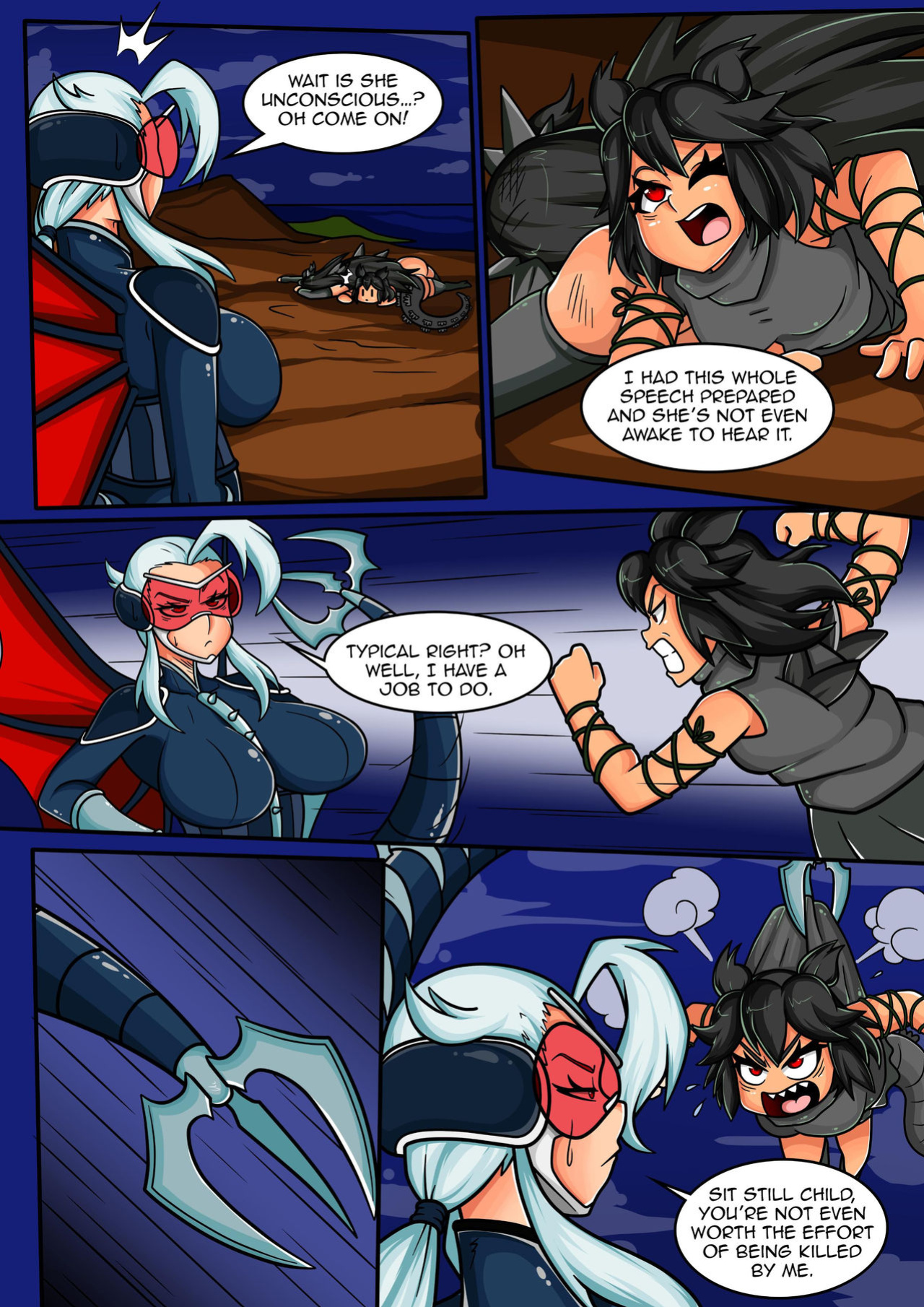 [WitchKing00] Kaiju Girls Chapter 3