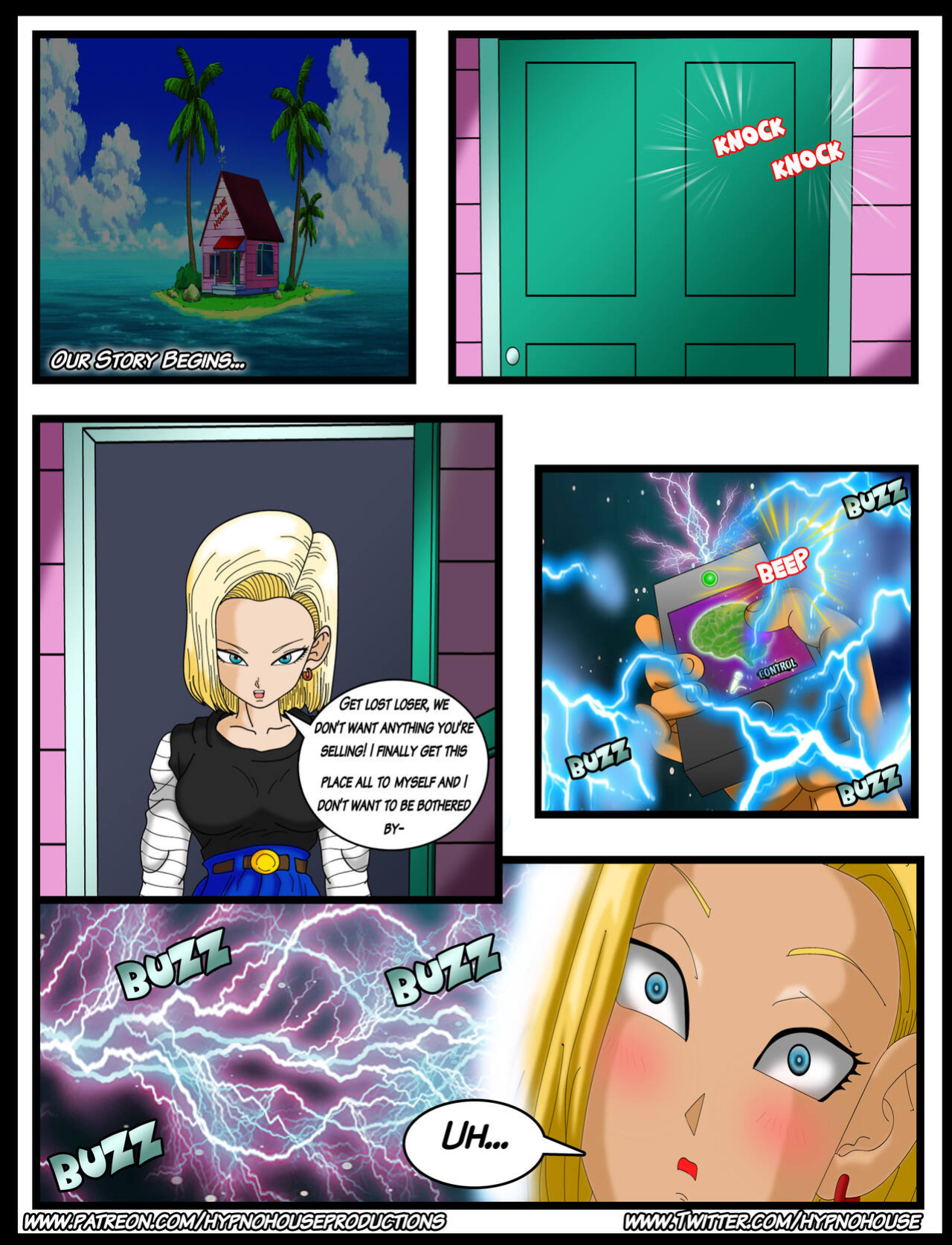 [Hypno House] Double Feature Android 18 & Bulma is Yours!