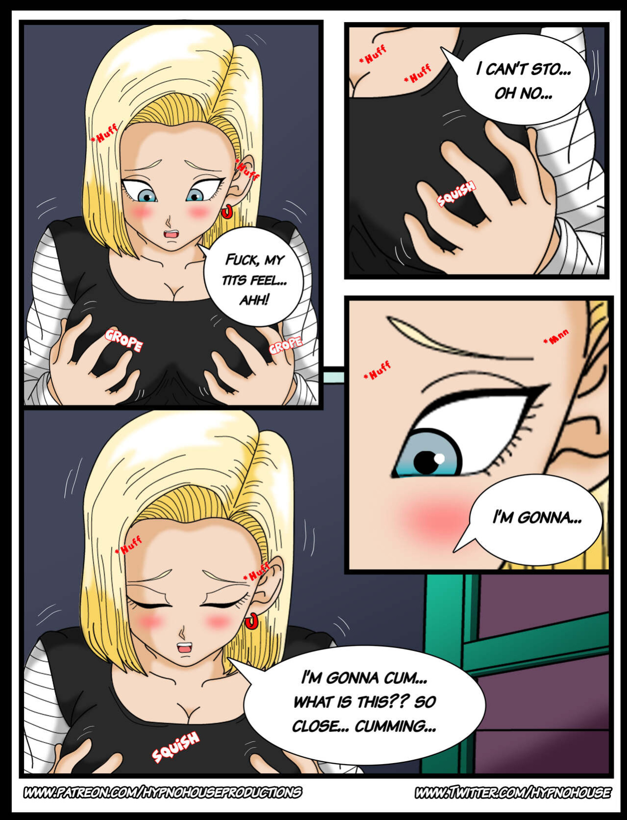 [Hypno House] Double Feature Android 18 & Bulma is Yours!