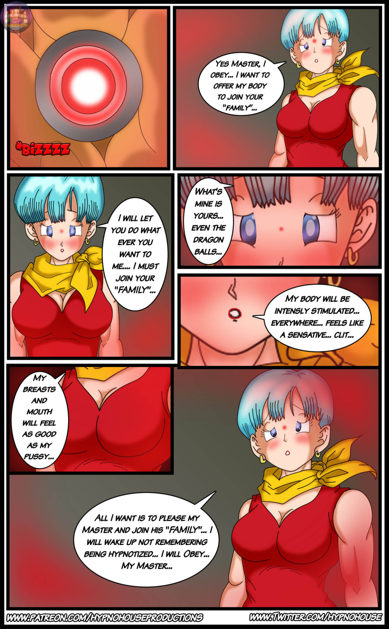 [Hypno House] Double Feature Android 18 & Bulma is Yours!