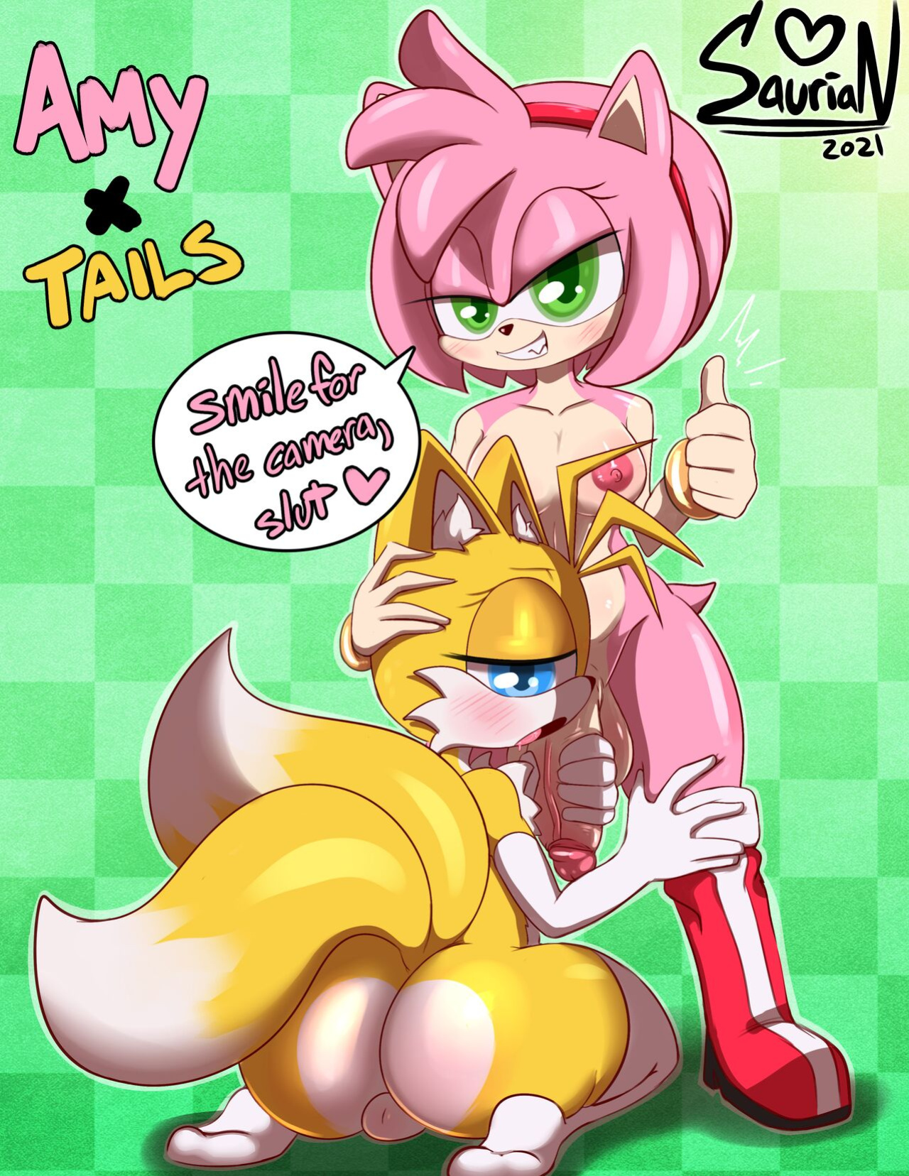 [Saurian] Amy x Tails