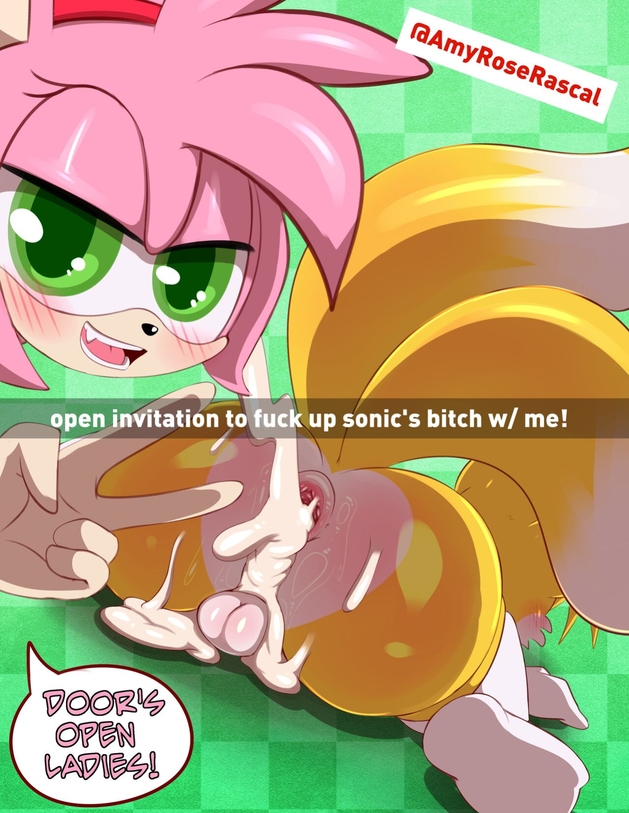 [Saurian] Amy x Tails