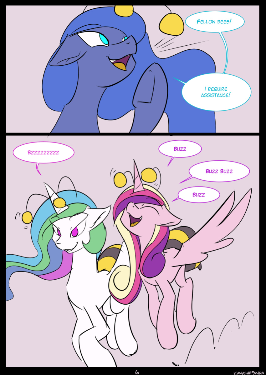Royal Bee by Kanashiipanda