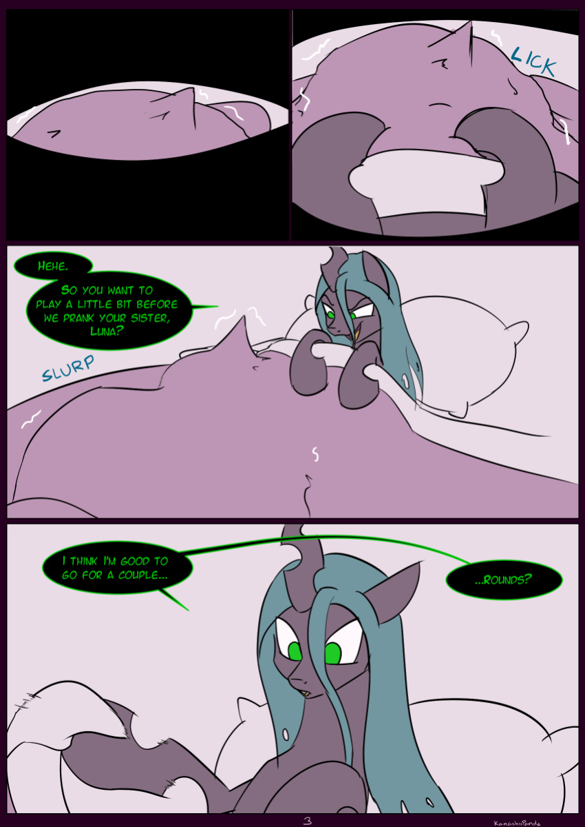 [Kanashiipanda] Royal Prank War: Sleepwalker (My Little Pony:Friendship is Magic)