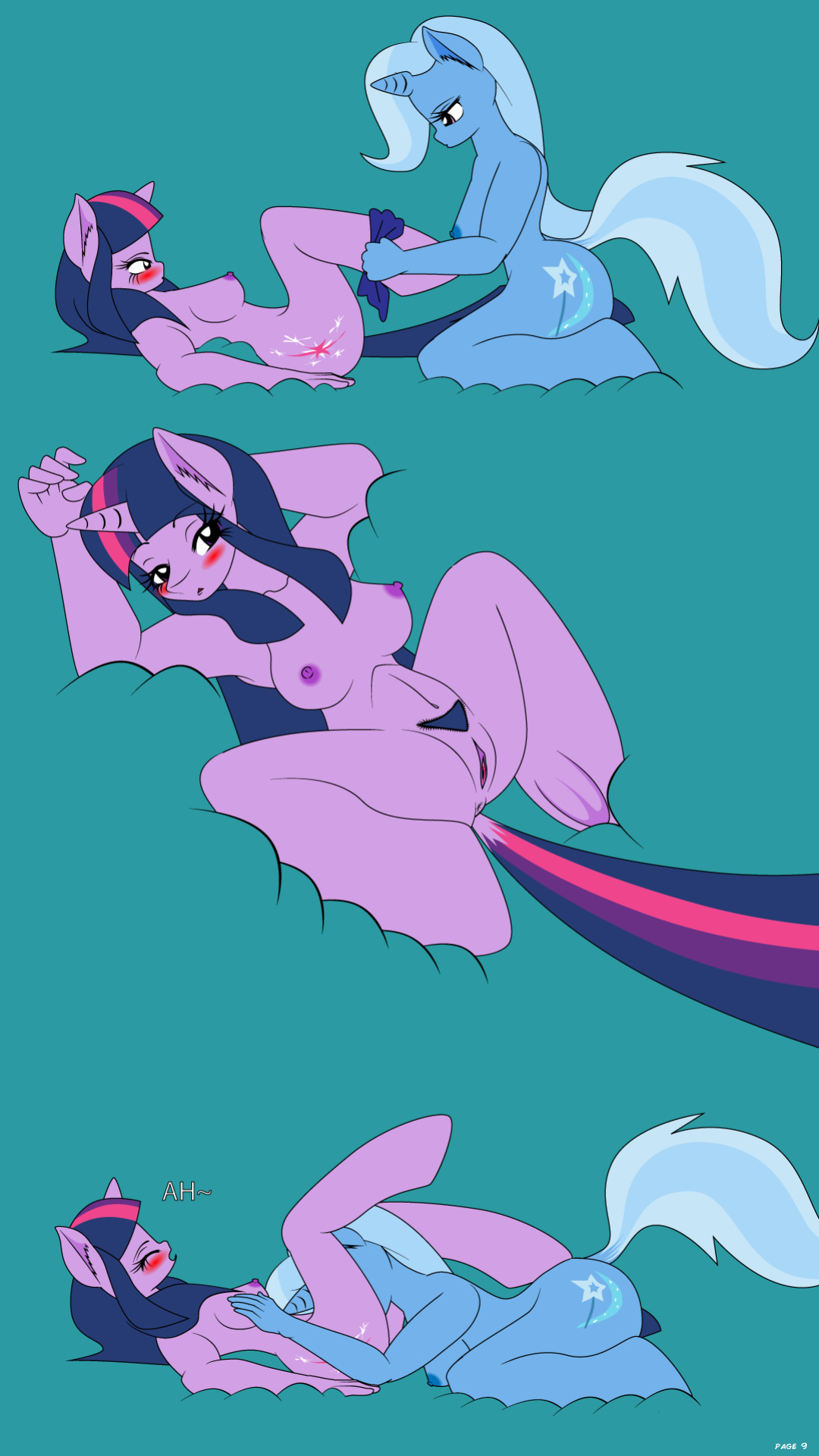 [Dekomaru] The Hot Room: Soaked (Texted Version) (My Little Pony Friendship is Magic)