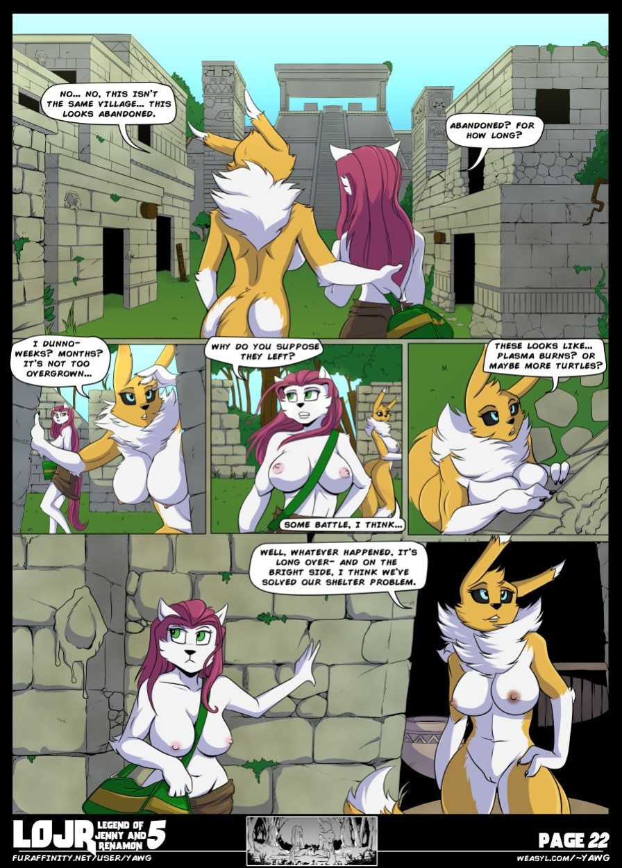 [Yawn] Legend Of Jenny And Renamon 5