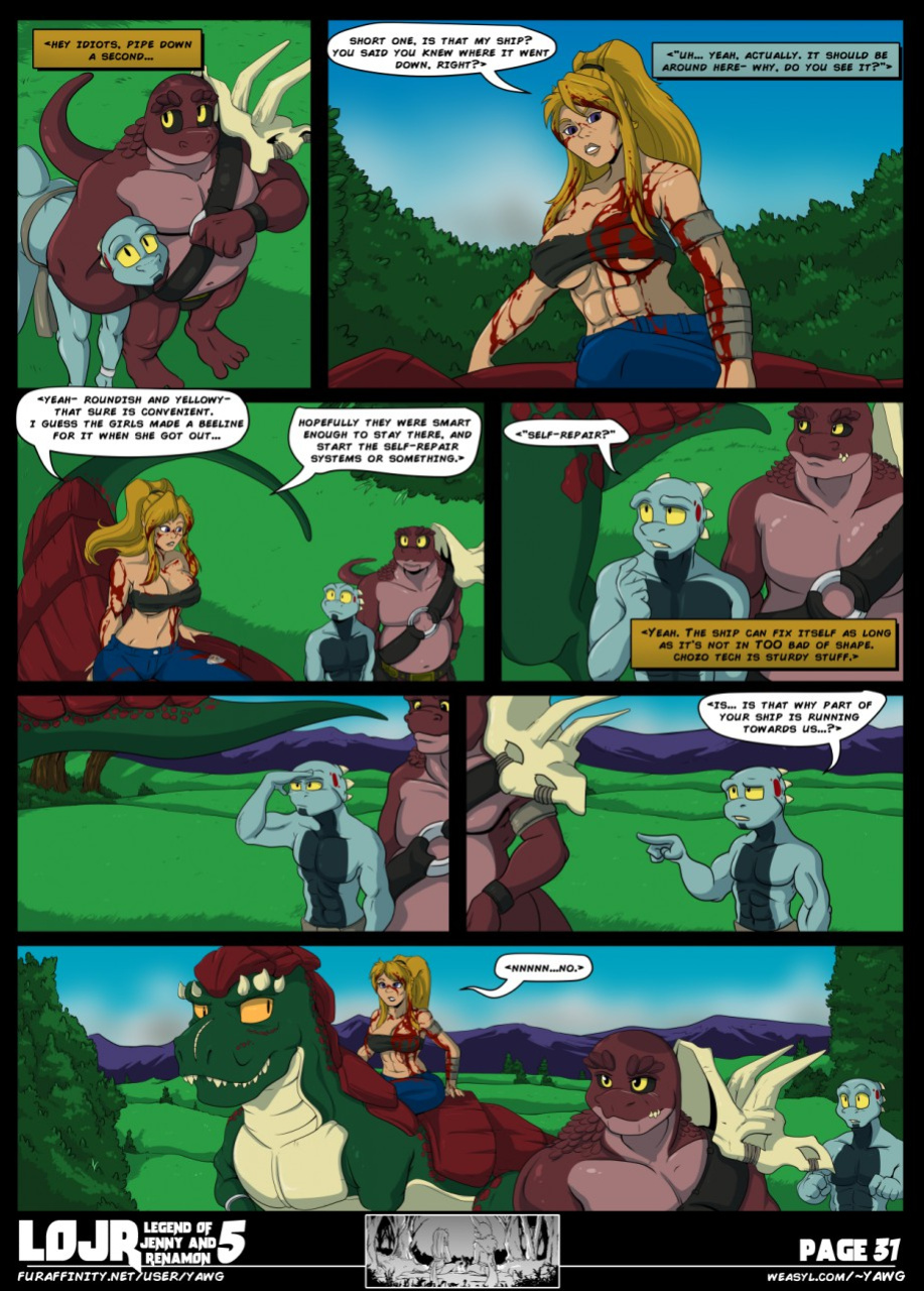 [Yawn] Legend Of Jenny And Renamon 5