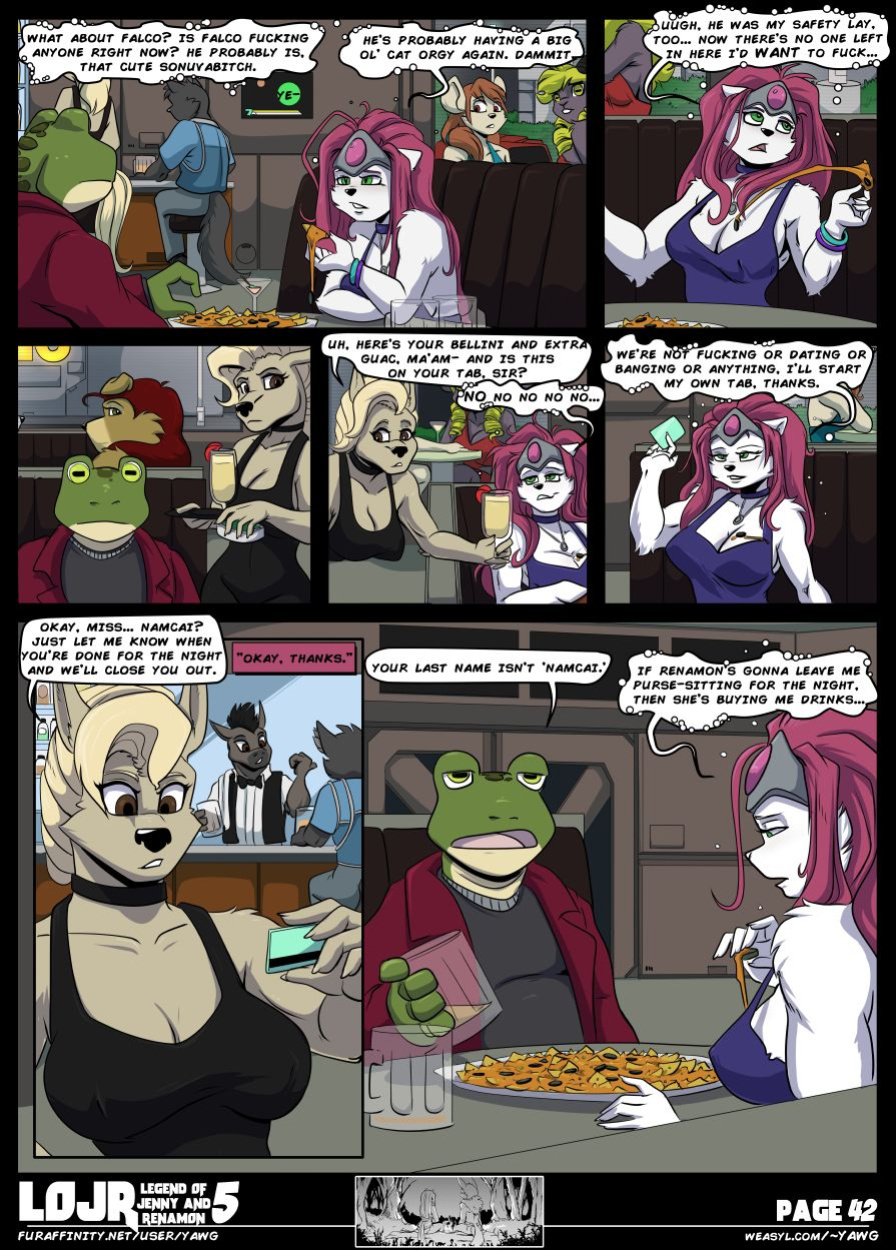 [Yawn] Legend Of Jenny And Renamon 5