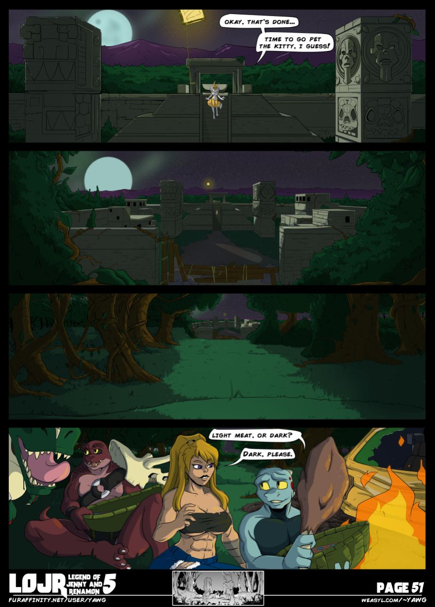 [Yawn] Legend Of Jenny And Renamon 5