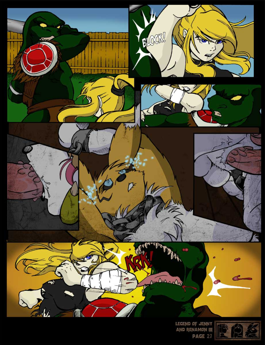 [Yawg] The Legend Of Jenny And Renamon 3 (Bucky O'Hare, Digimon, Star Fox)