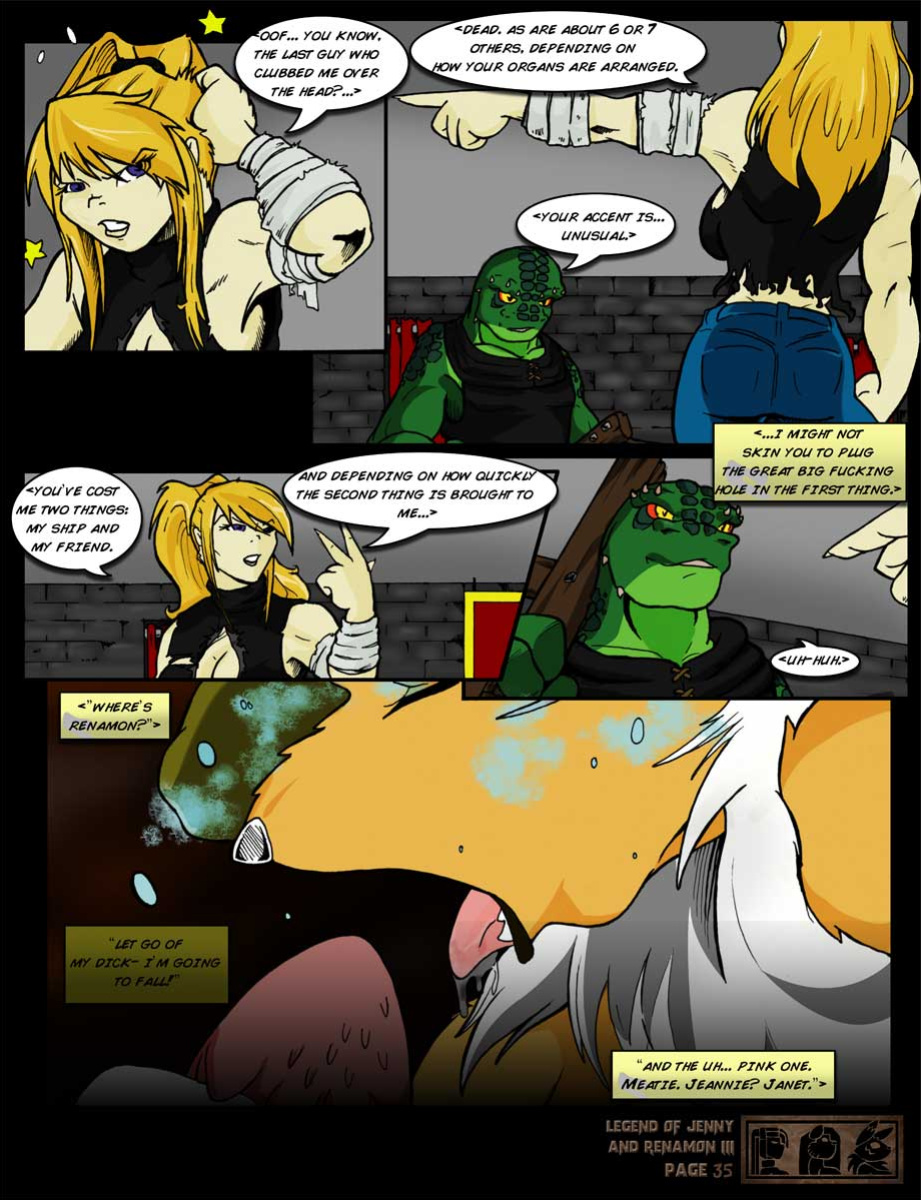 [Yawg] The Legend Of Jenny And Renamon 3 (Bucky O'Hare, Digimon, Star Fox)
