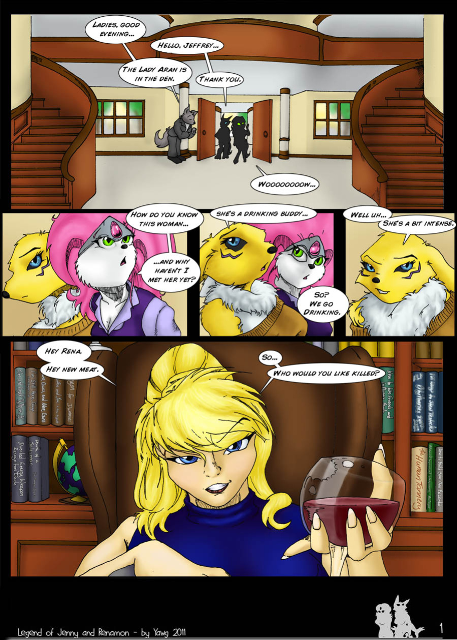 [Yawg] The Legend of Jenny and Renamon (Bucky O'Hare, Digimon, Star Fox)