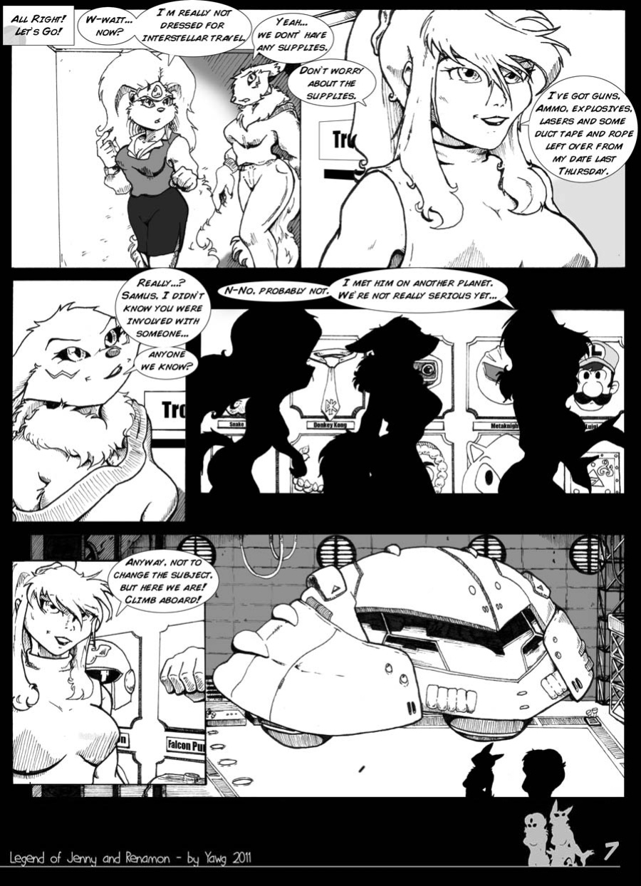 [Yawg] The Legend of Jenny and Renamon (Bucky O'Hare, Digimon, Star Fox)