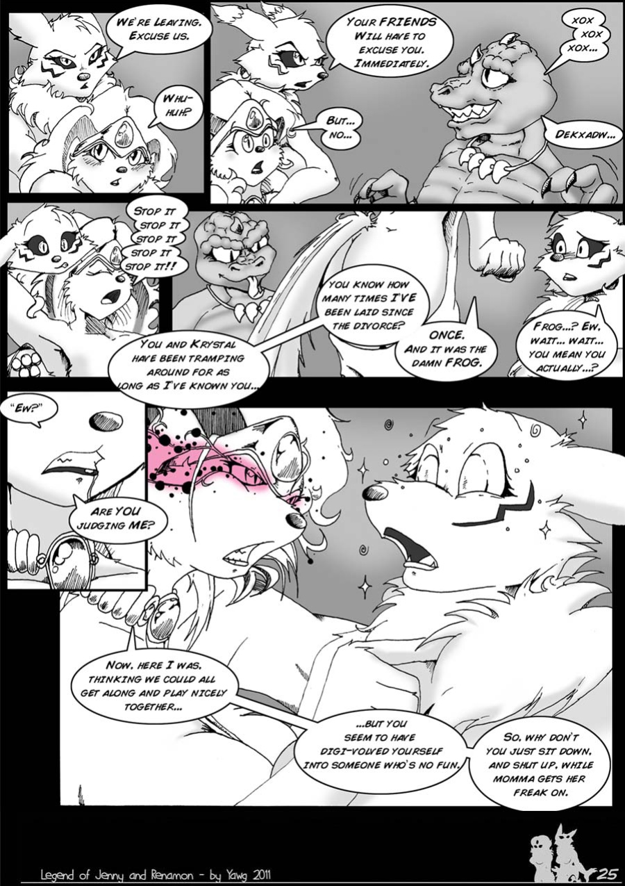 [Yawg] The Legend of Jenny and Renamon (Bucky O'Hare, Digimon, Star Fox)