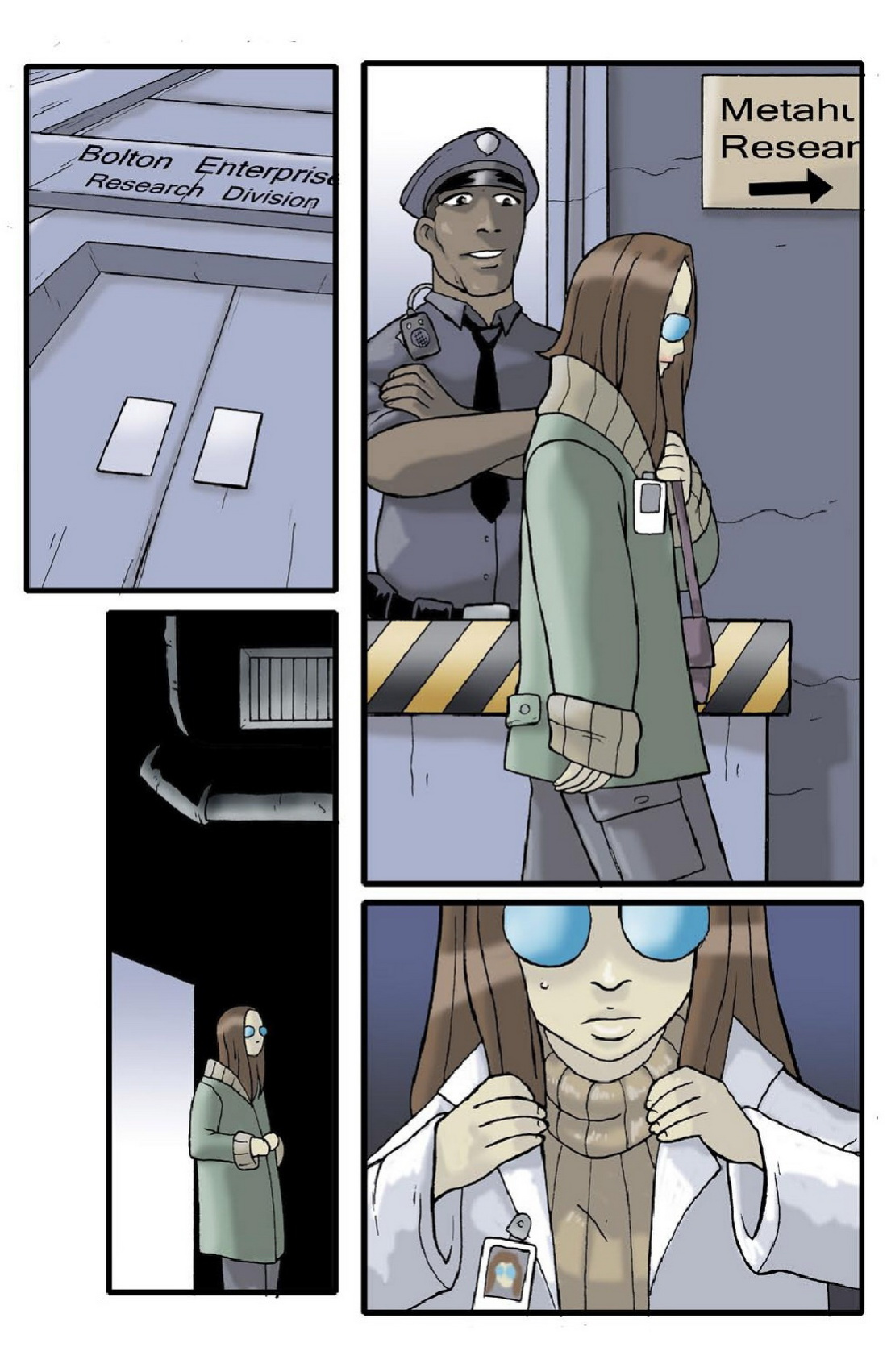 BotComics - Cerulean Sky