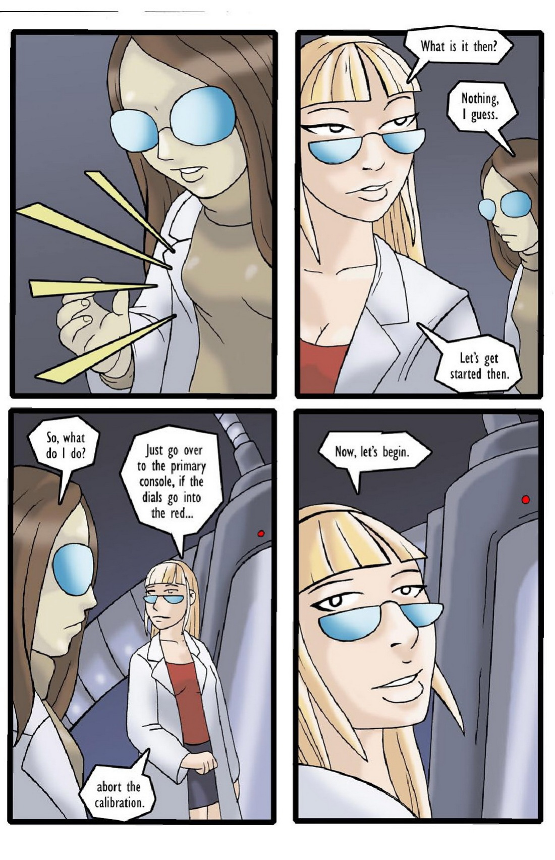 BotComics - Cerulean Sky