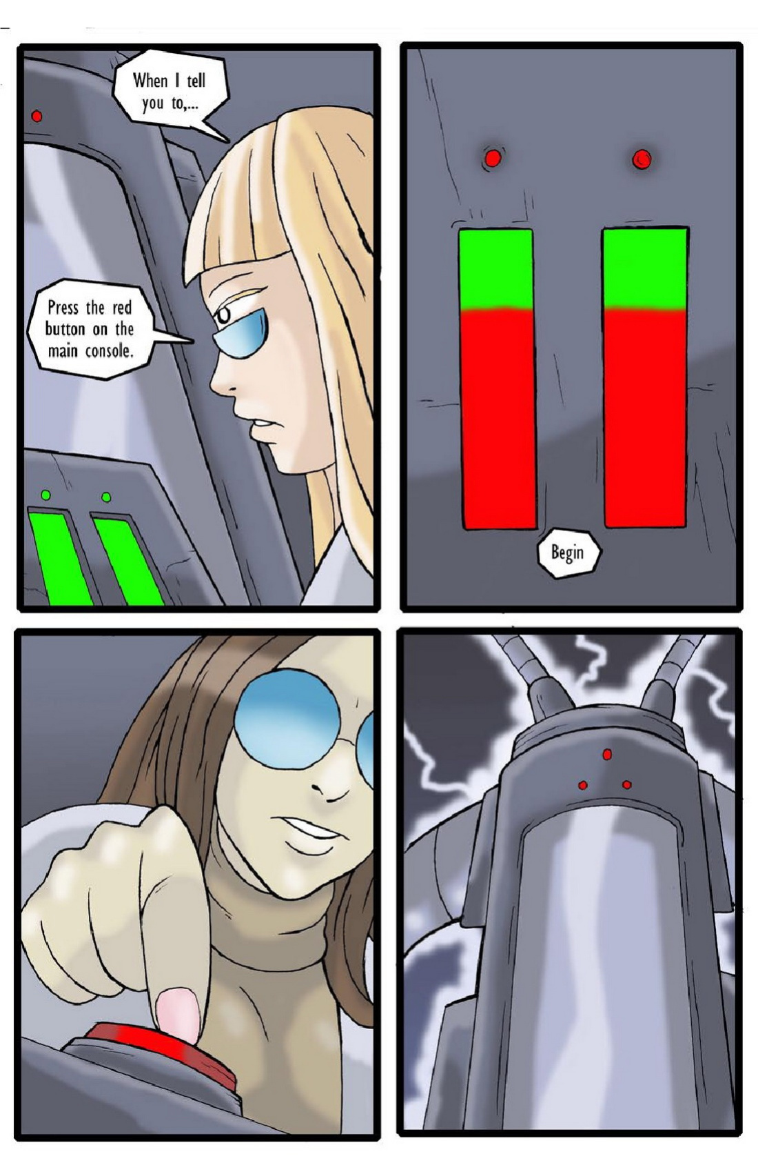 BotComics - Cerulean Sky