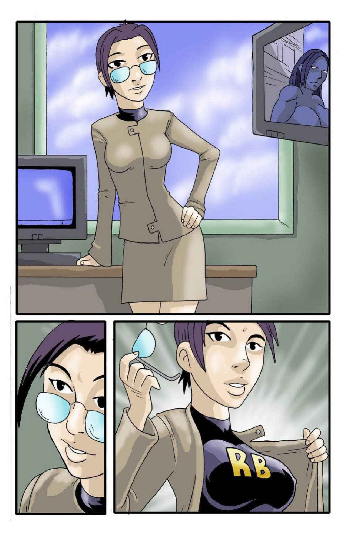 BotComics - Cerulean Sky