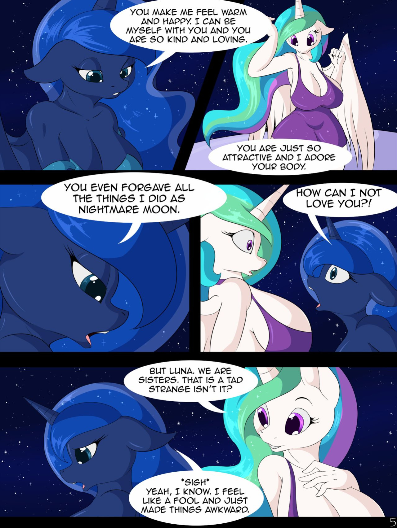 [Suirano] Lunar love (My little pony)
