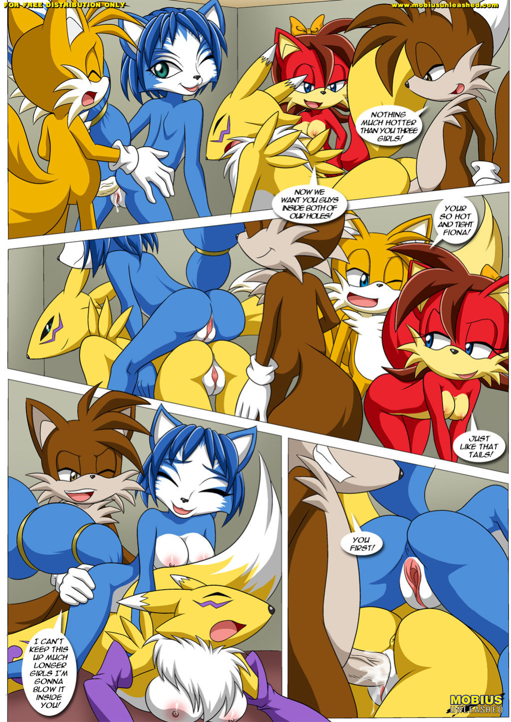 [Mobius Unleashed (Palcomix)] Foxxxes² - 2 Much Tail