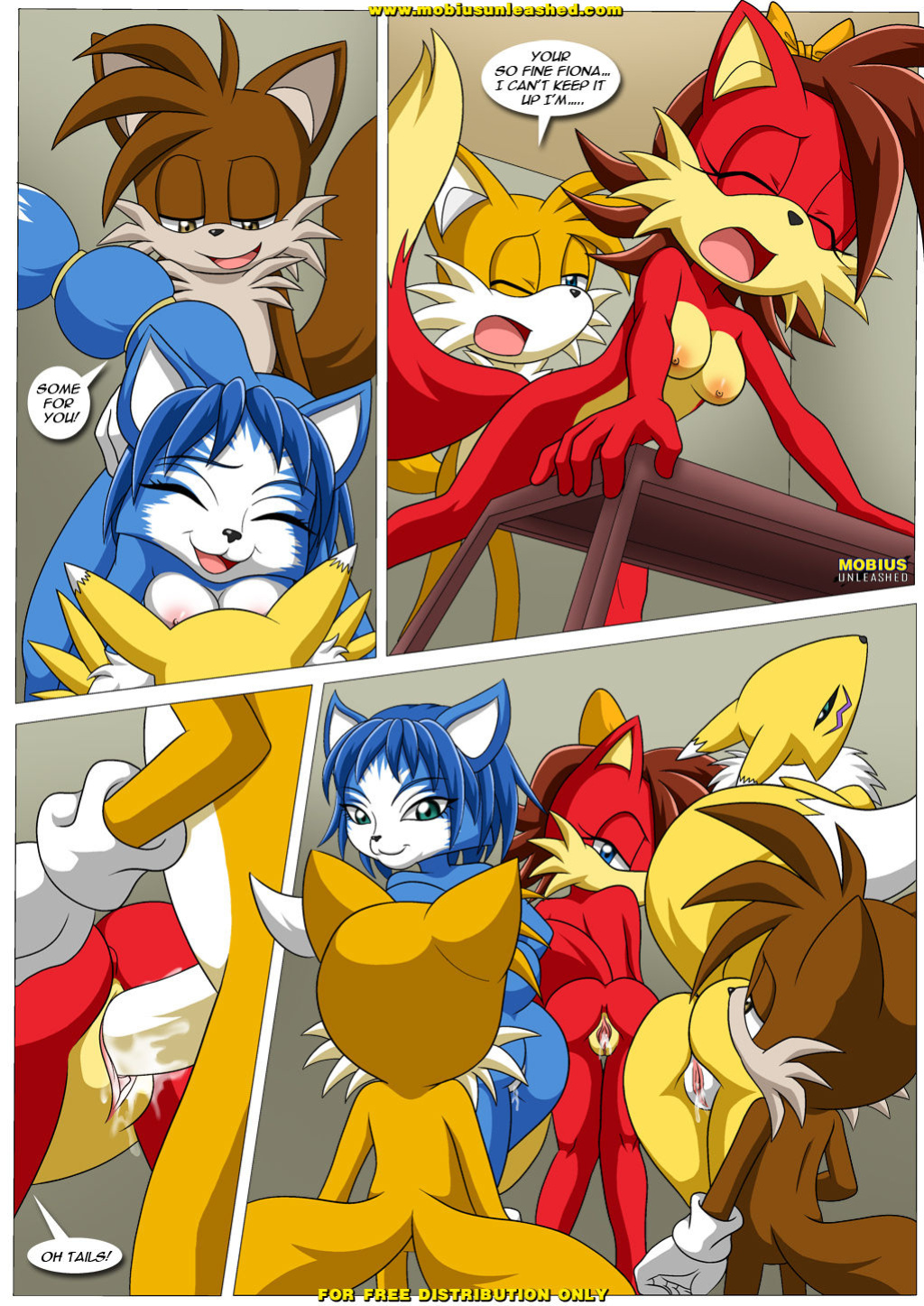 [Mobius Unleashed (Palcomix)] Foxxxes² - 2 Much Tail