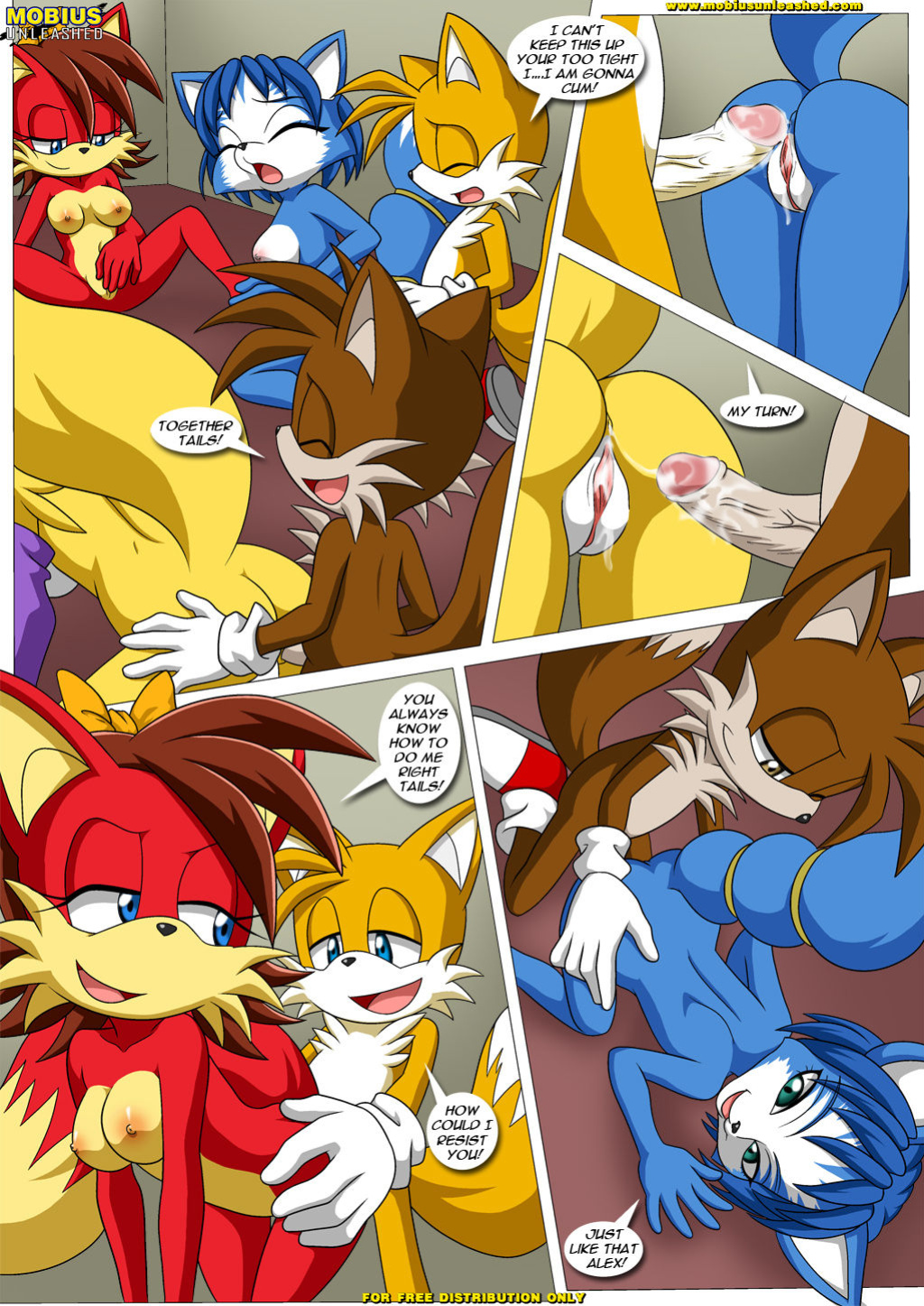 [Mobius Unleashed (Palcomix)] Foxxxes² - 2 Much Tail
