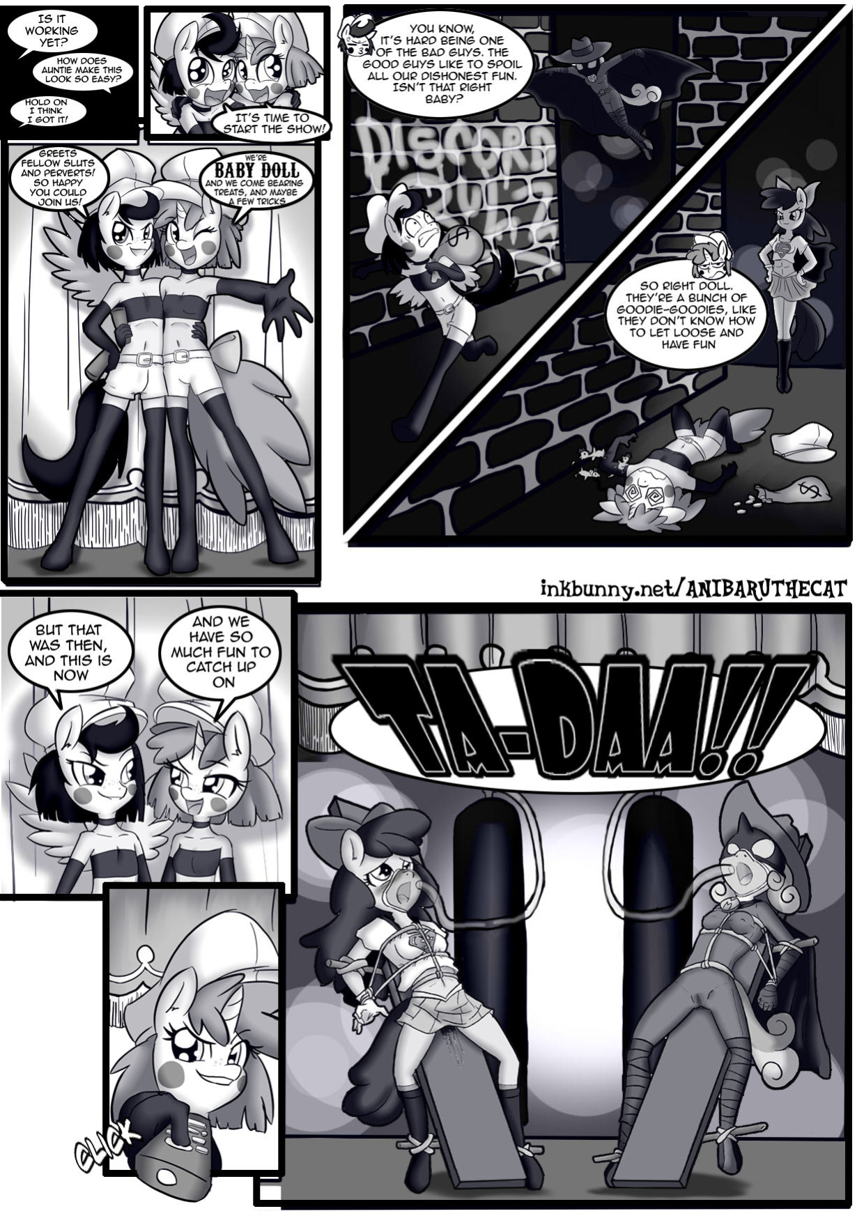 [AnibarutheCat] Double Trouble (My Little Pony Friendship is Magic, Batman Beyond)