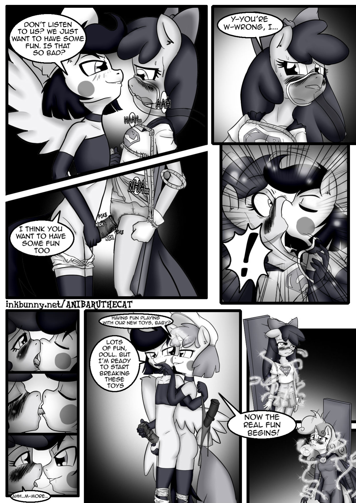 [AnibarutheCat] Double Trouble (My Little Pony Friendship is Magic, Batman Beyond)