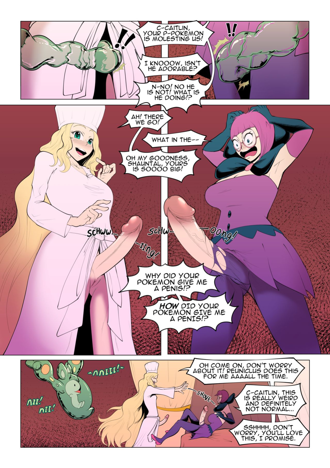 [Bakuhaku] Caitlin and Shauntal