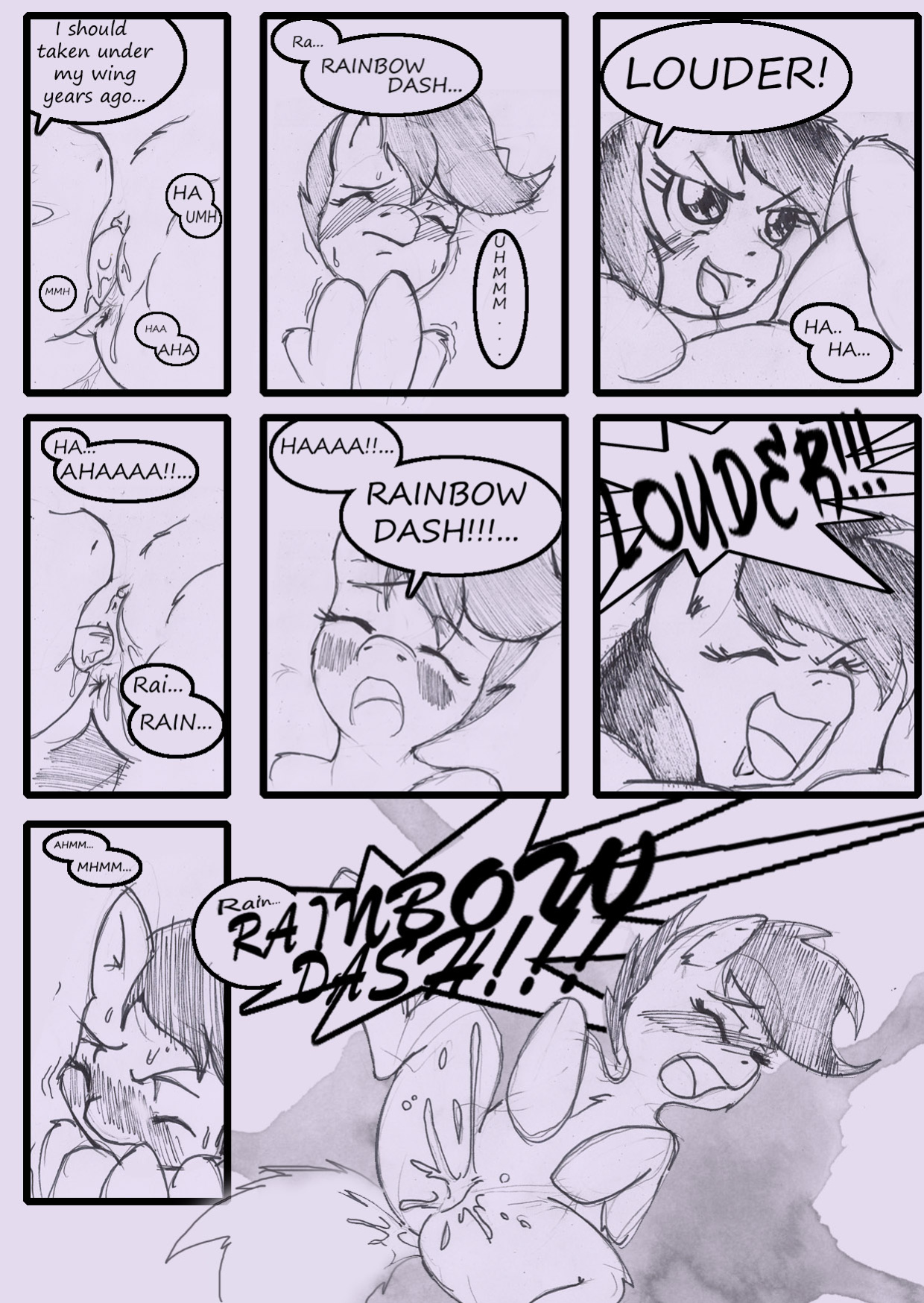 [AnibarutheCat] Cuddle Clouds (My Little Pony: Friendship Is Magic)