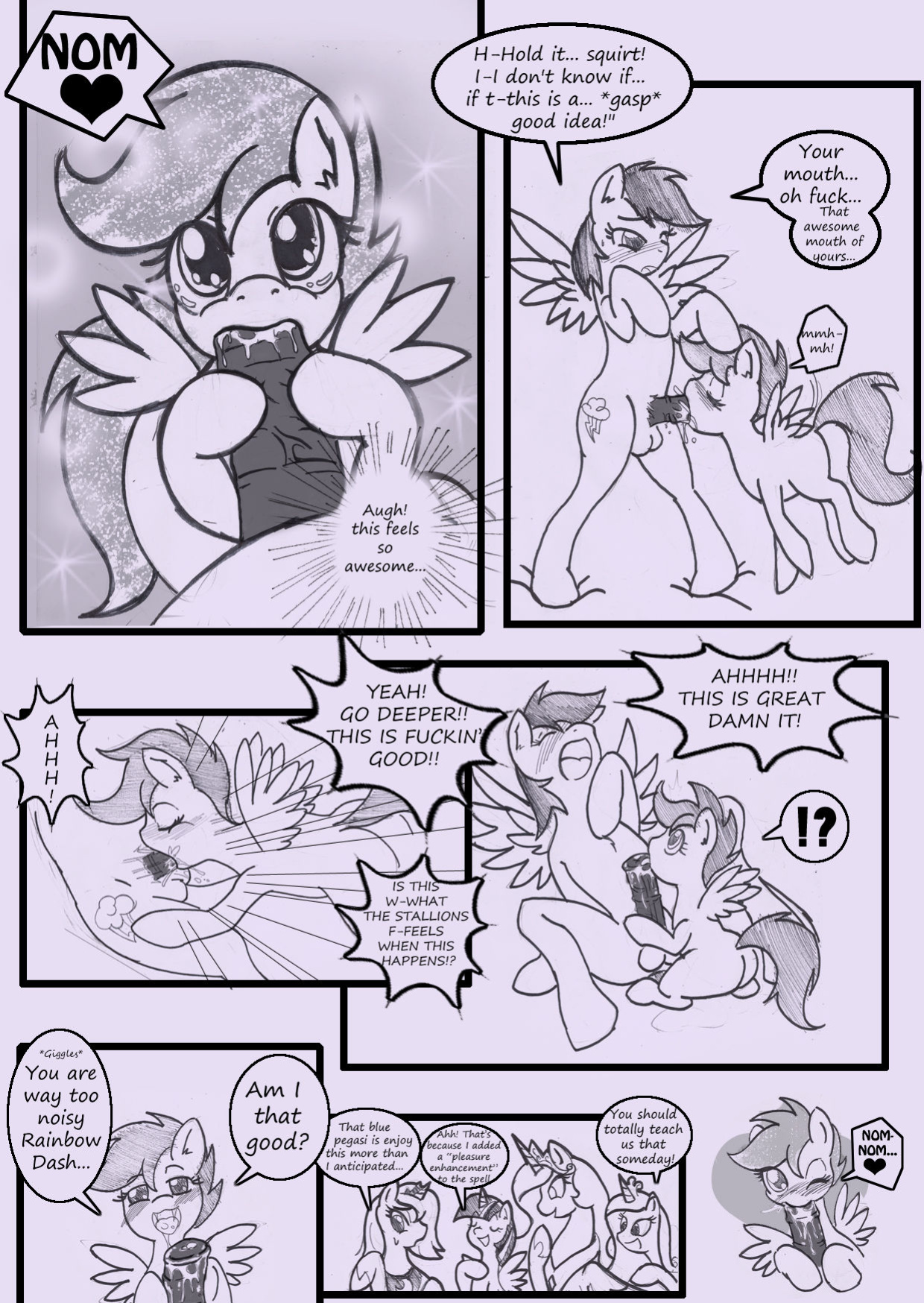 [AnibarutheCat] Cuddle Clouds (My Little Pony: Friendship Is Magic)