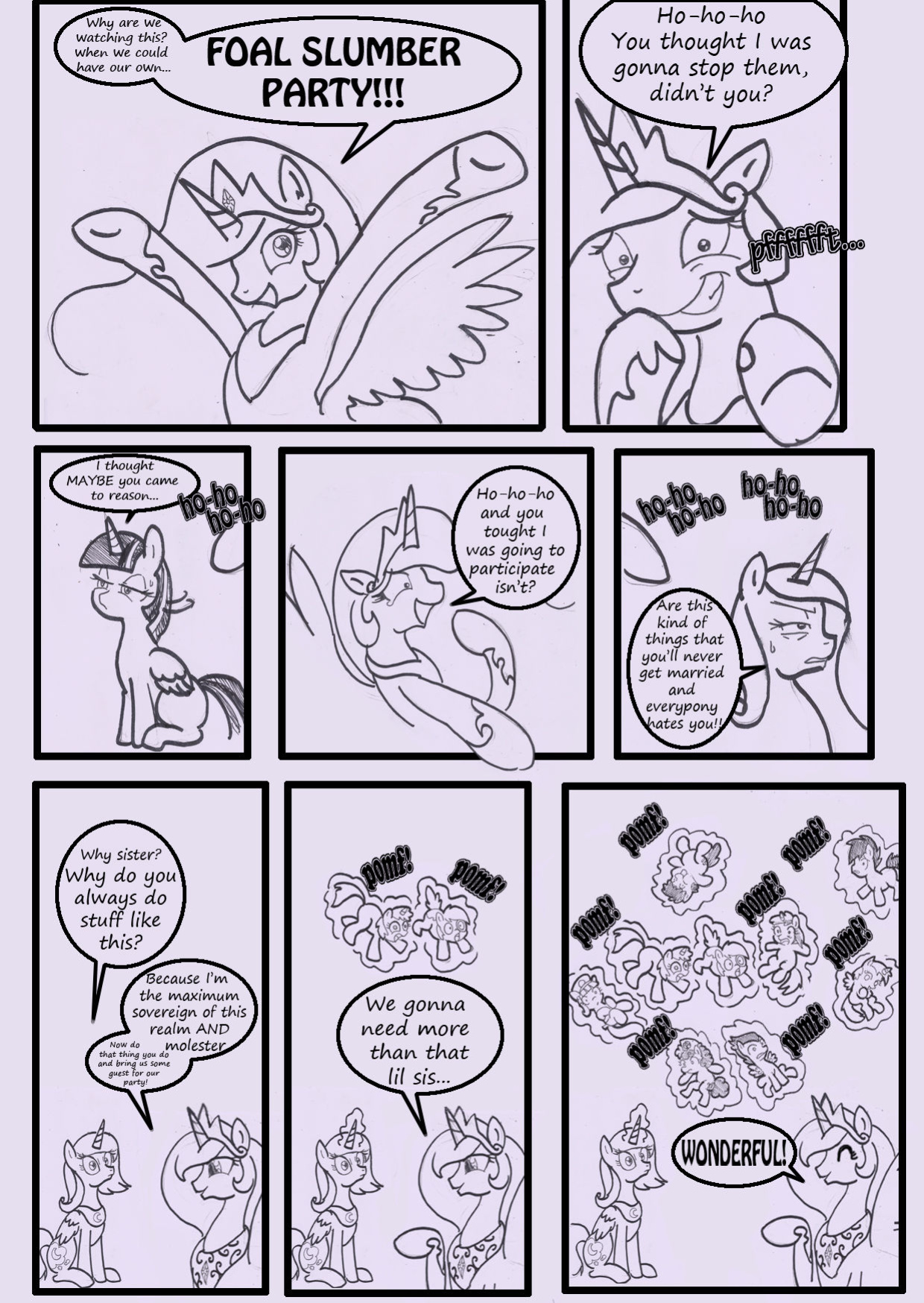 [AnibarutheCat] Cuddle Clouds (My Little Pony: Friendship Is Magic)