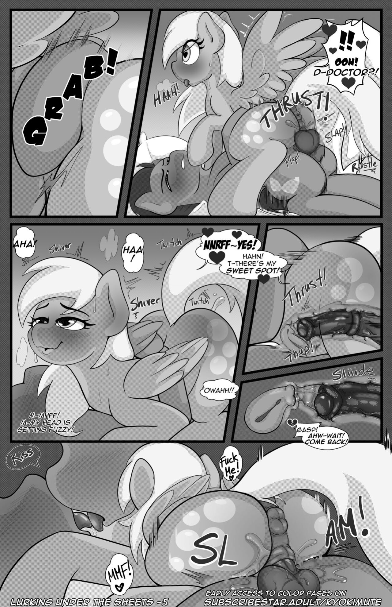 [Kyokimute] Lurking Under the Sheets (My Little Pony: Friendship is Magic)