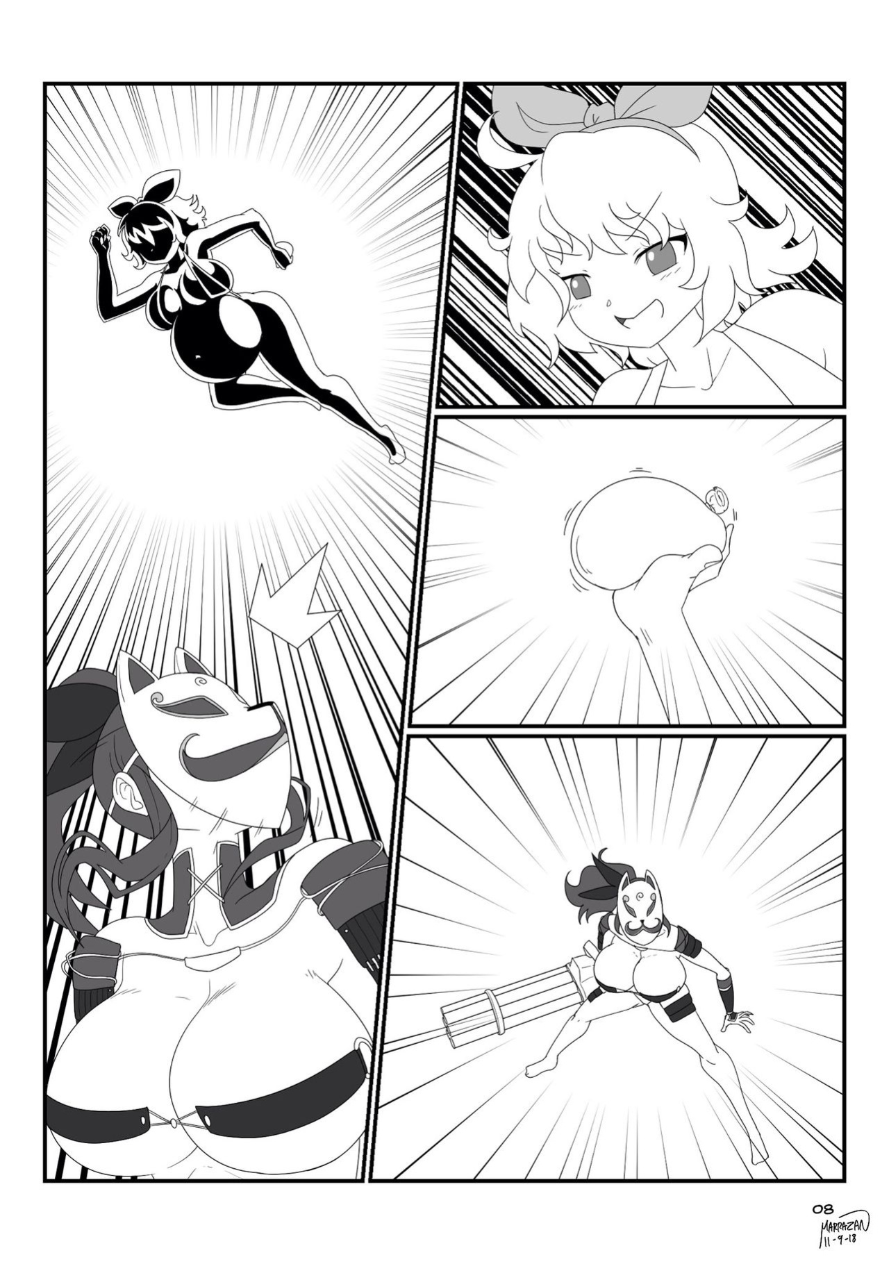 Senren Kagura Preggo Beach Splash
