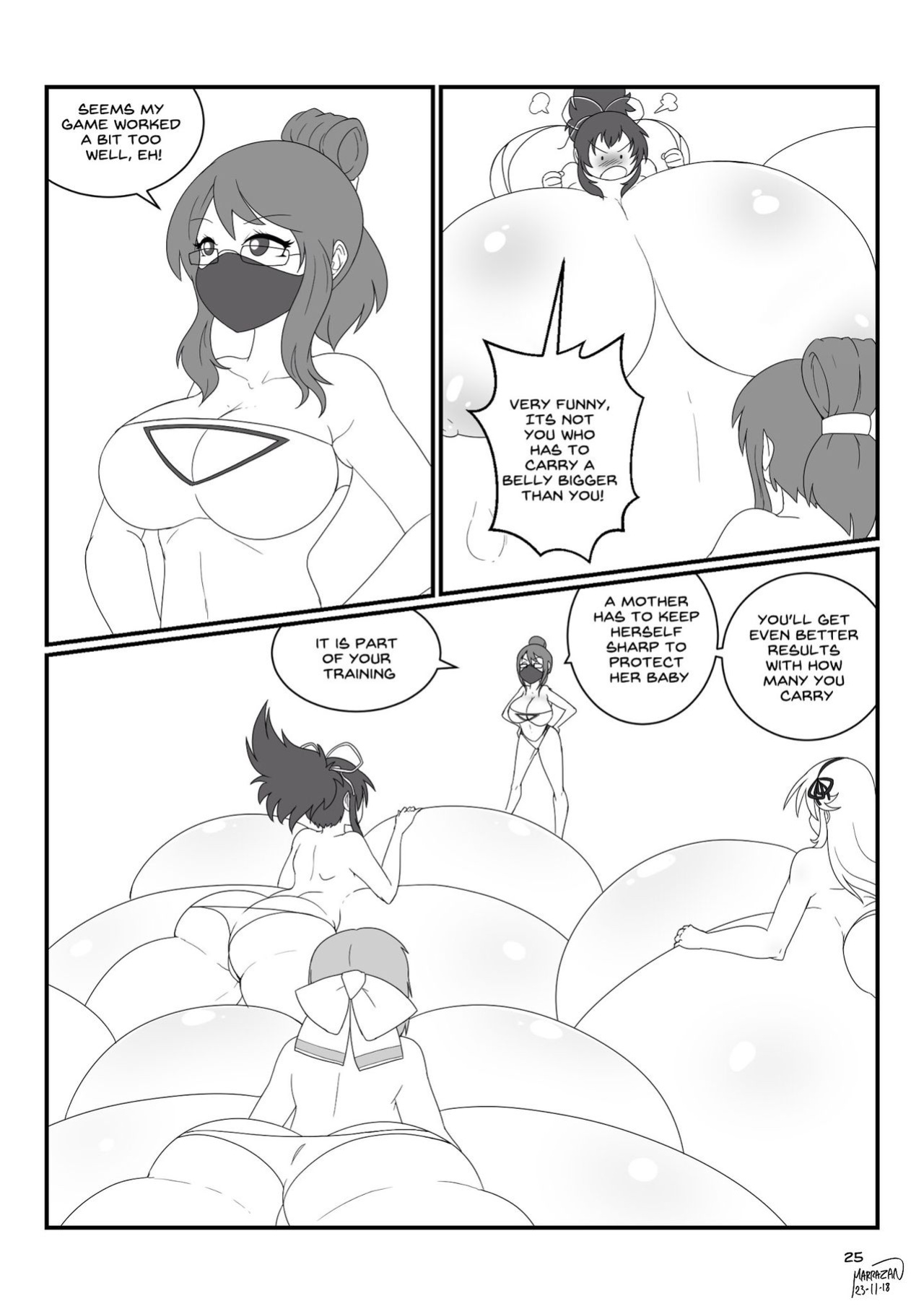 Senren Kagura Preggo Beach Splash