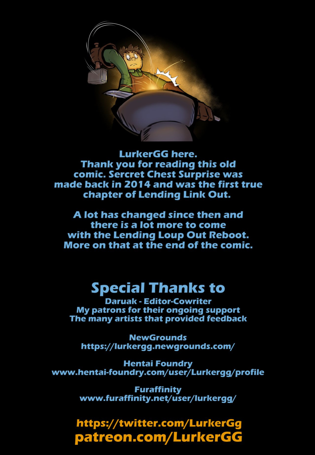 [LurkerGG] Lending Link Out: Secret Chest Surprise (The Legend of Zelda)