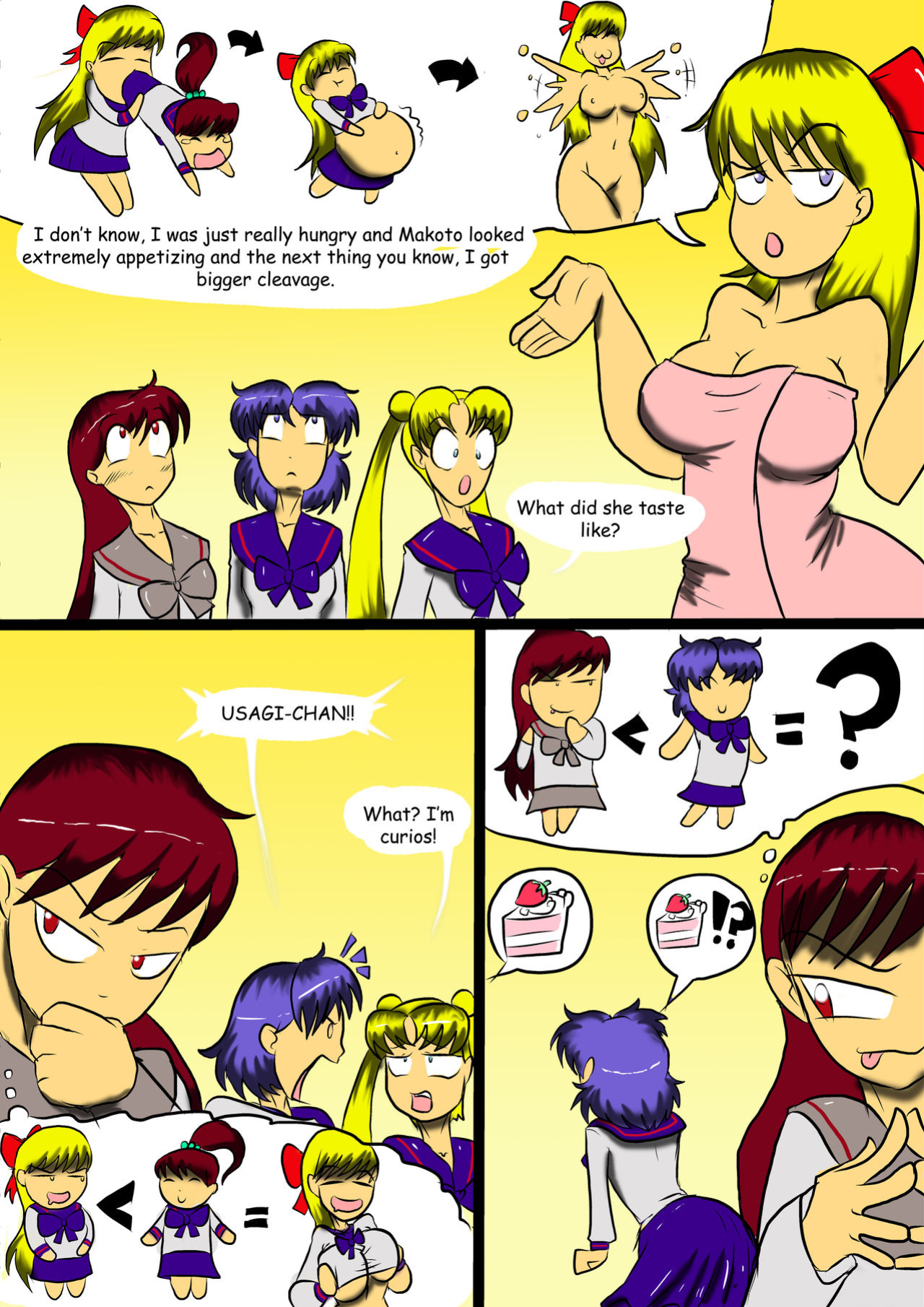 [vale-city] A Sailor's Feast + A Sailor's Banquet + A Sailor's Dessert (Sailor Moon)